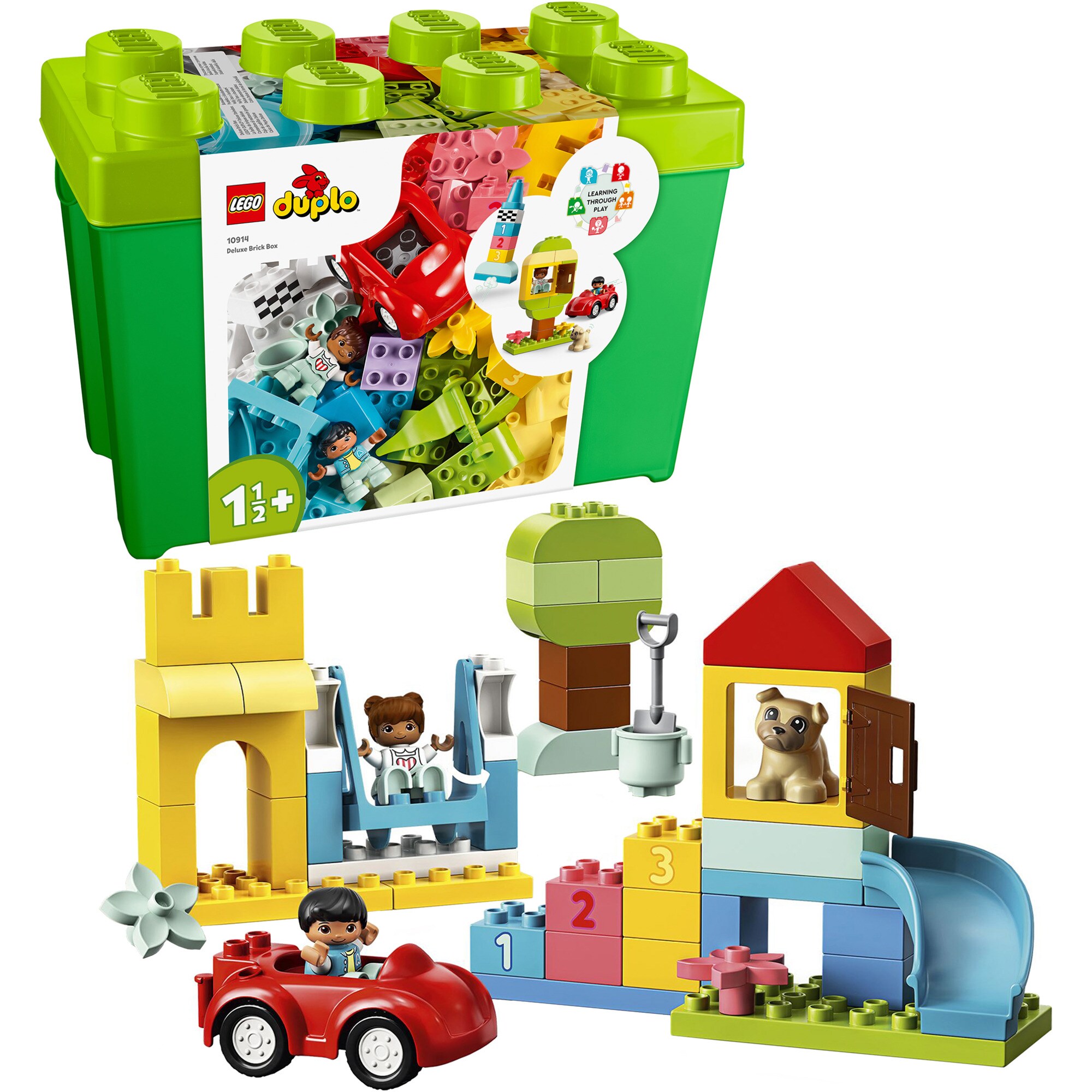 LEGO Konstruktionsspielzeug DUPLO Deluxe Steinebox - Bild 1