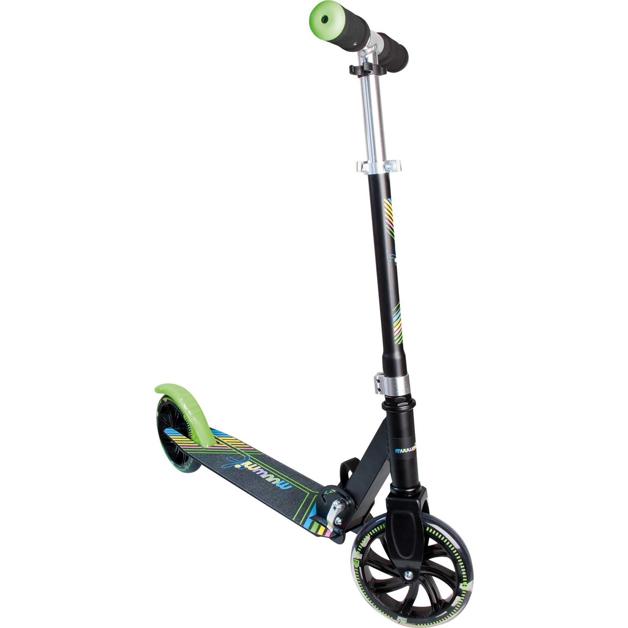 Muuwmi Scooter Aluminium Scooter Neon 180 mm - Bild 1
