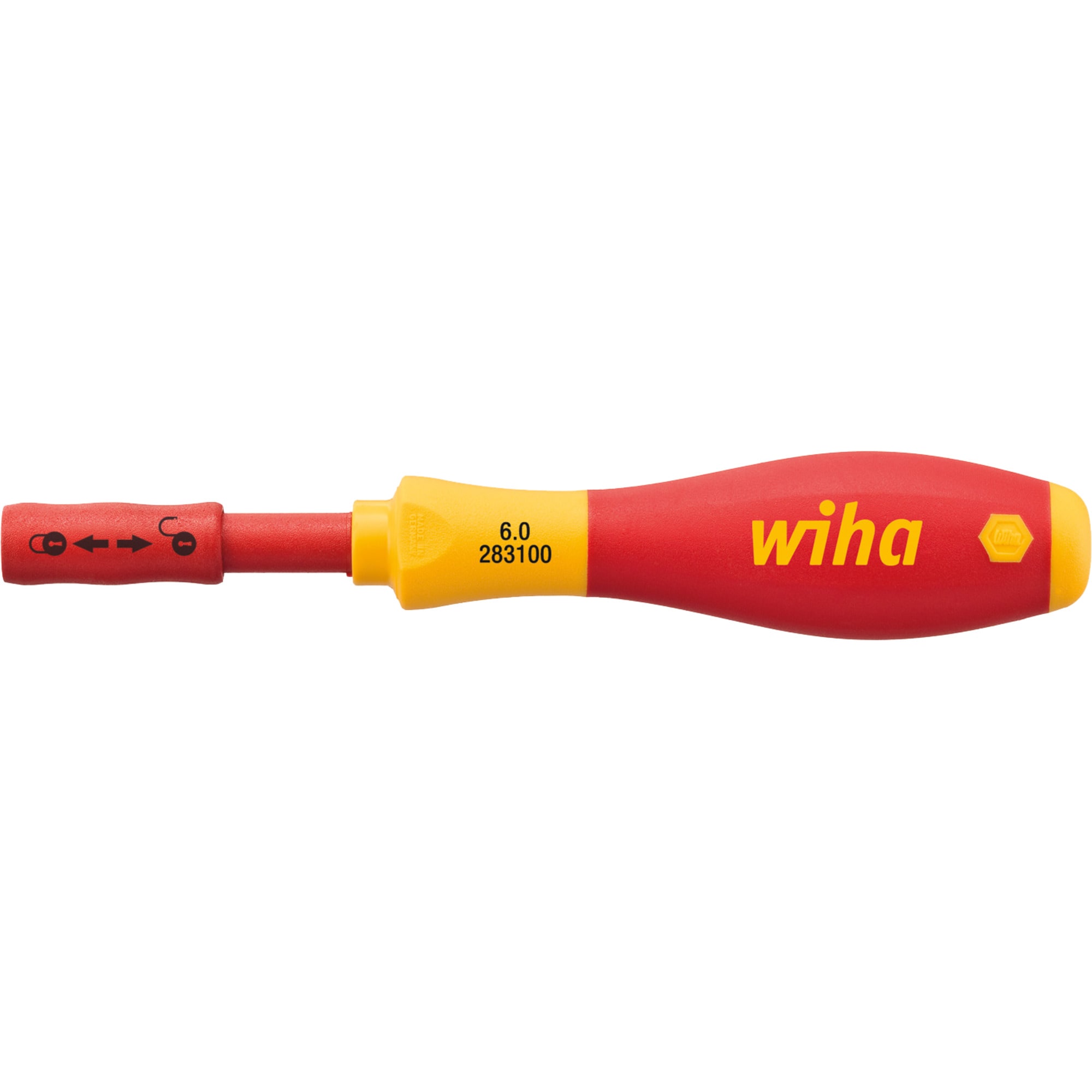 Wiha Schraubendreher Schraubendreher-Bithalter SoftFinish electric slimVario - Bild 1