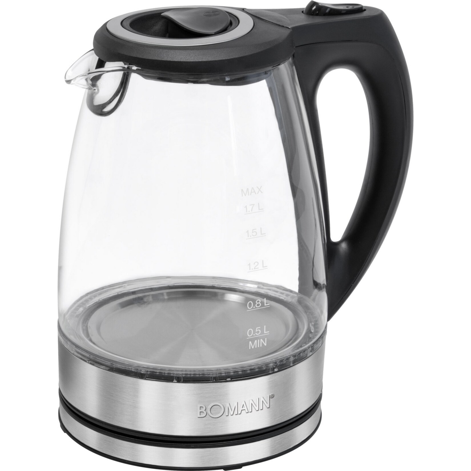 Bomann Wasserkocher Glas-Wasserkocher WKS 6032 G
