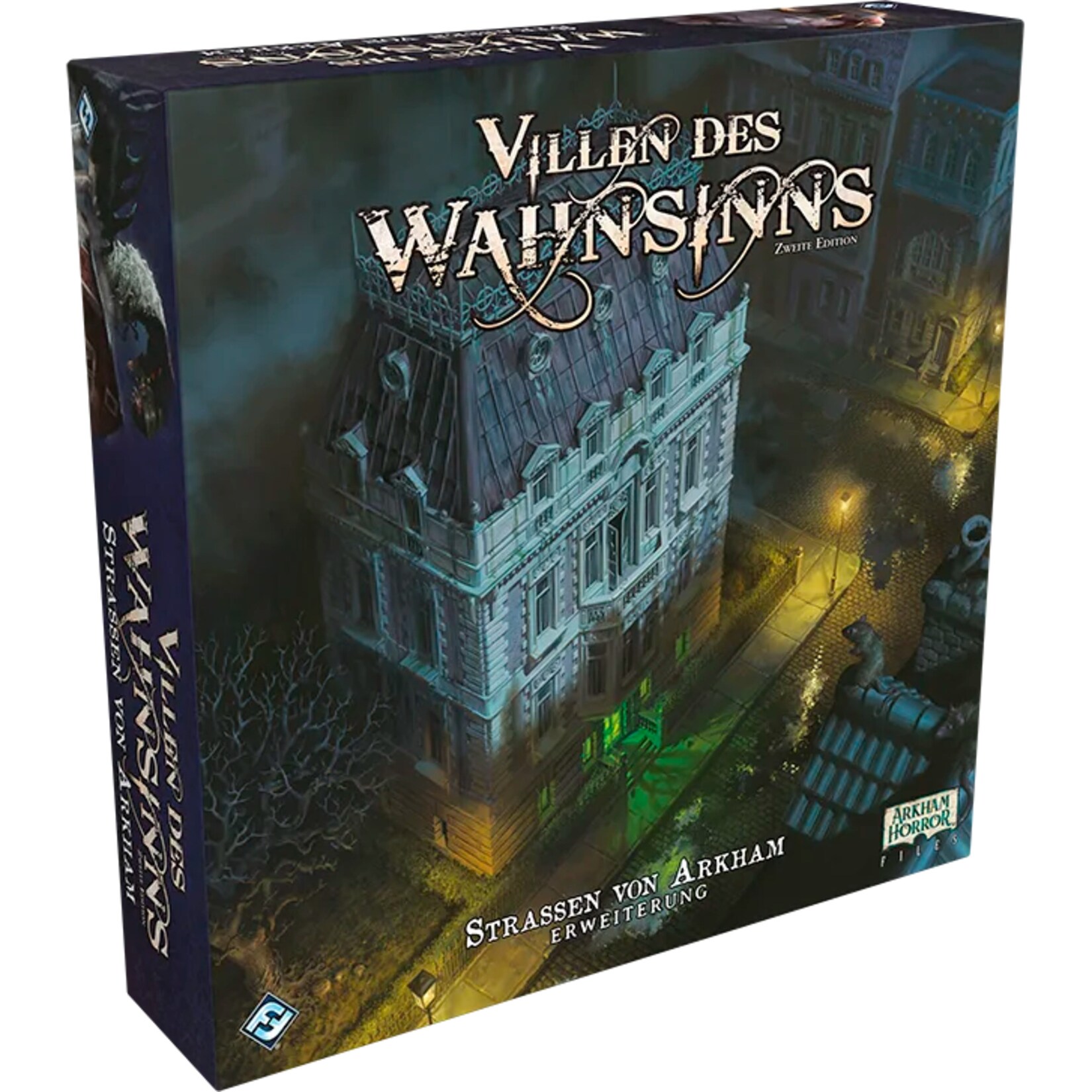 Asmodee Brettspiel Villen des Wahnsinns - Die Straßen von Arkham