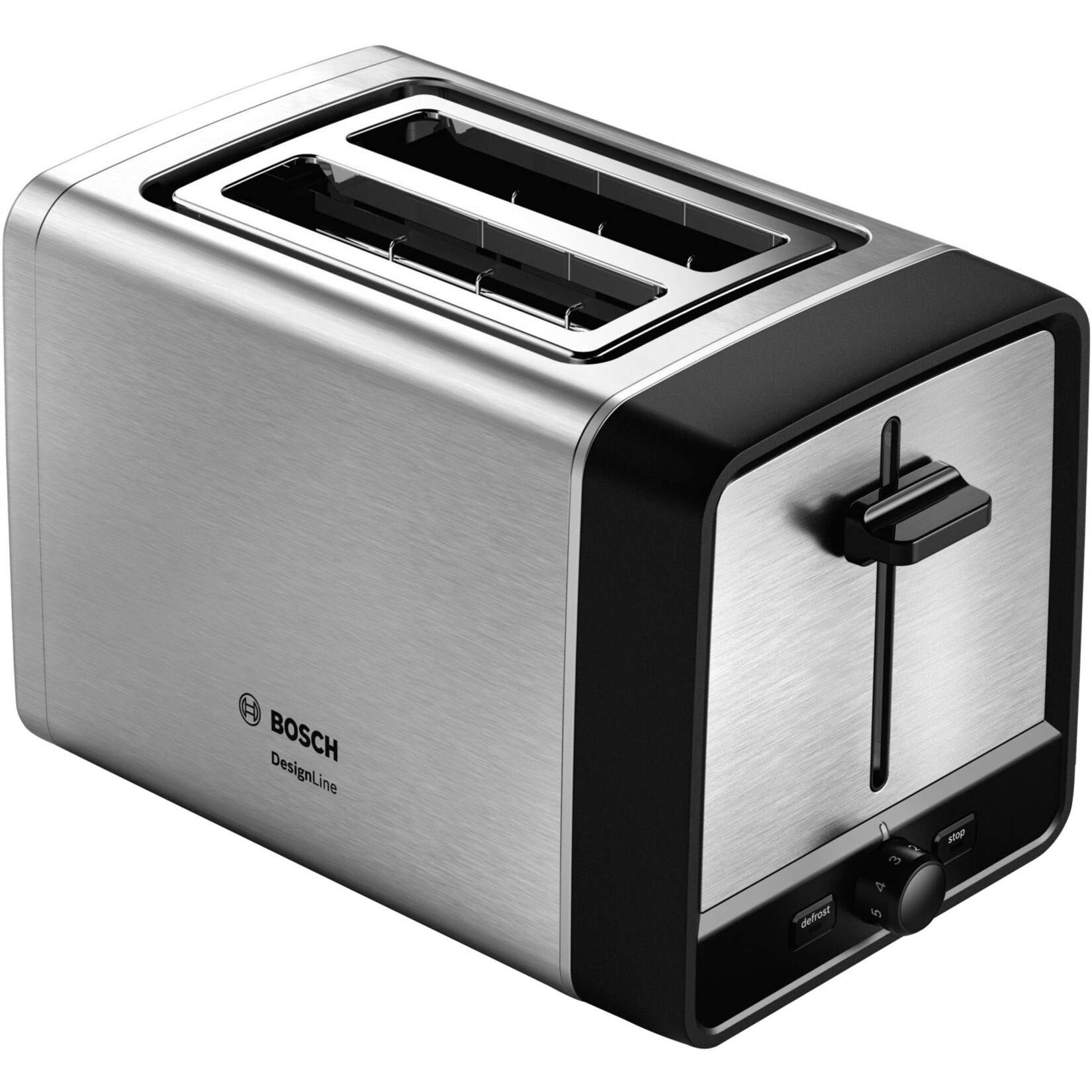 Bosch Toaster Kompakt-Toaster DesignLine TAT5P420DE
