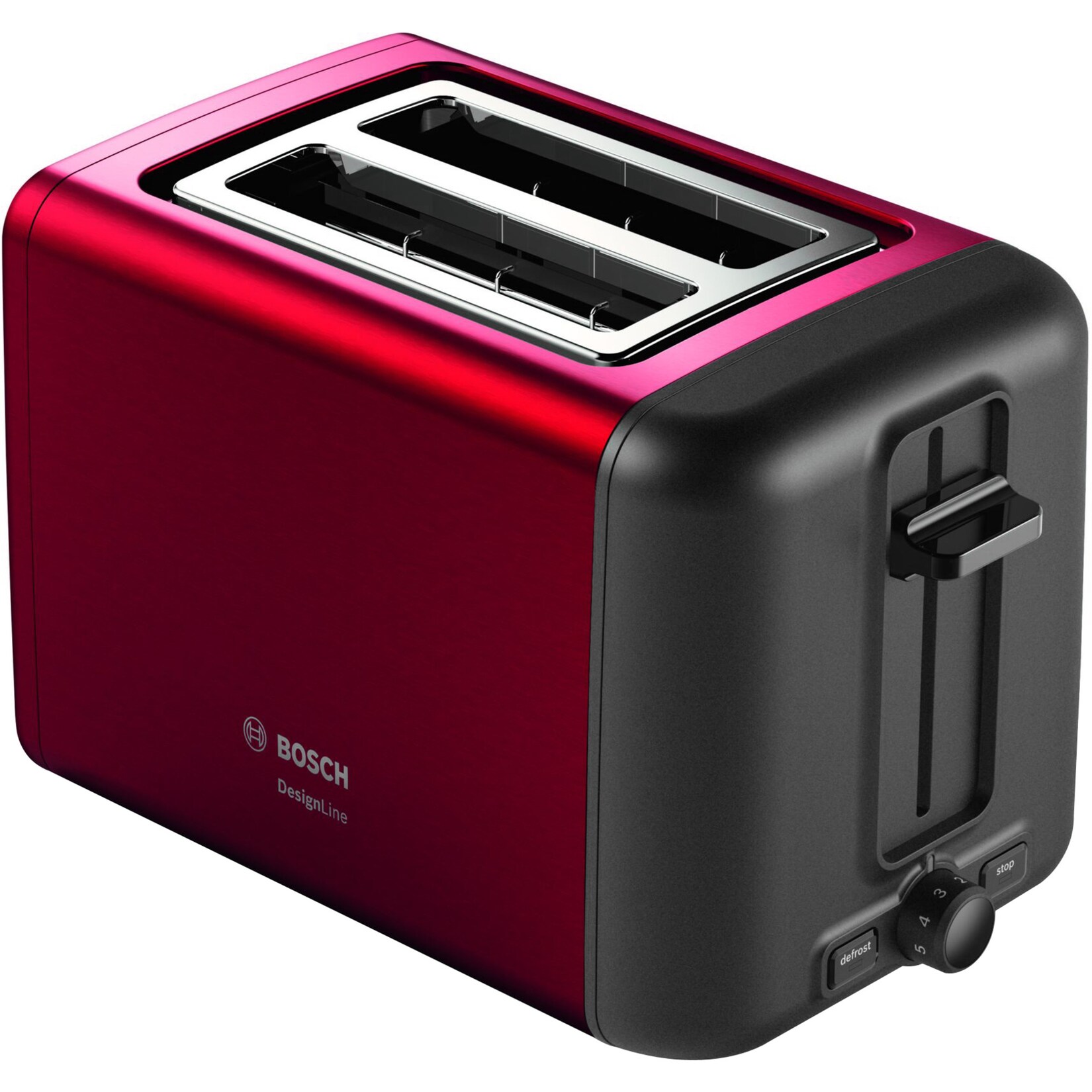 Bosch Toaster Kompakt-Toaster DesignLine TAT3P424DE