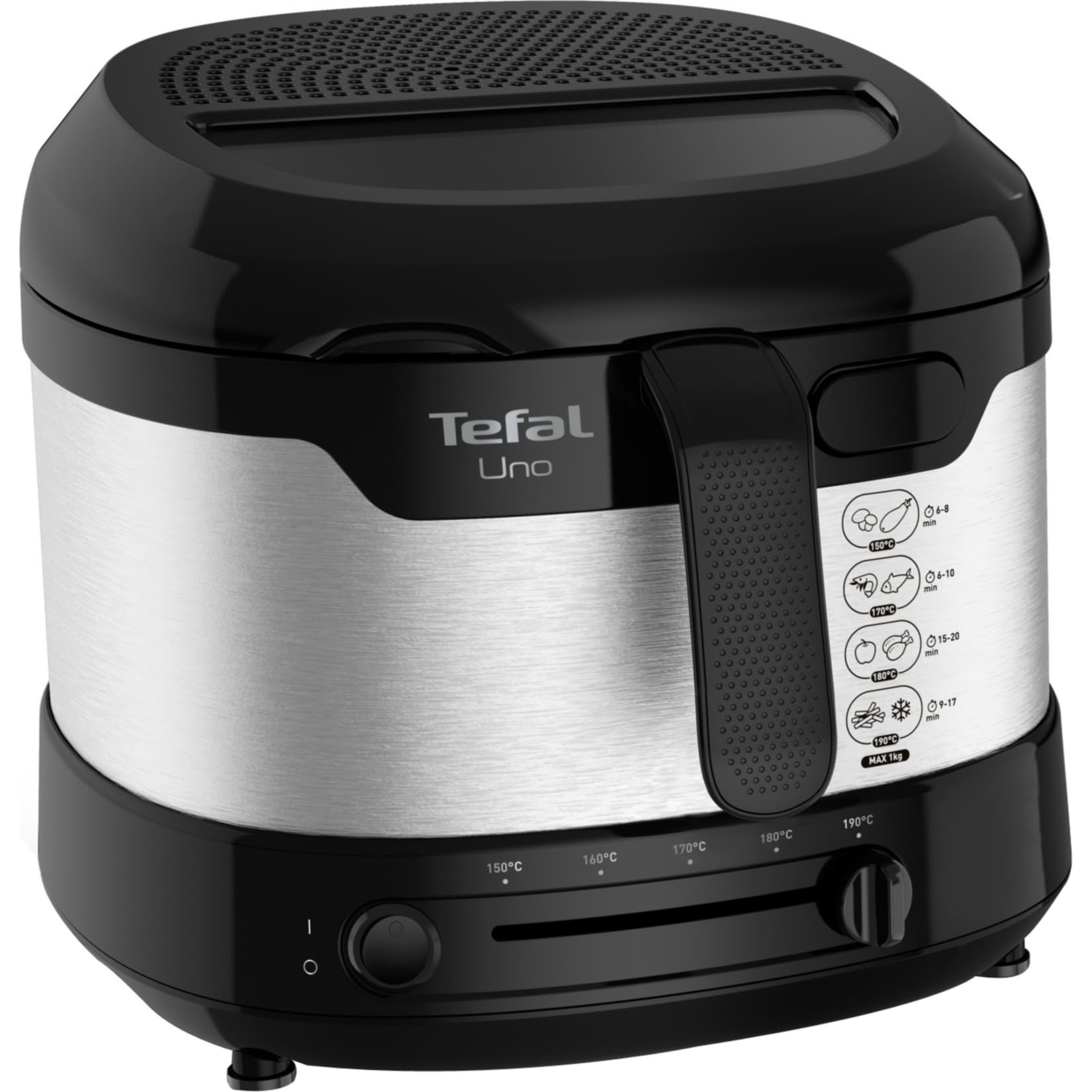 Tefal Fritteuse Fritteuse Uno M Edelstahl FF215D - Bild 1