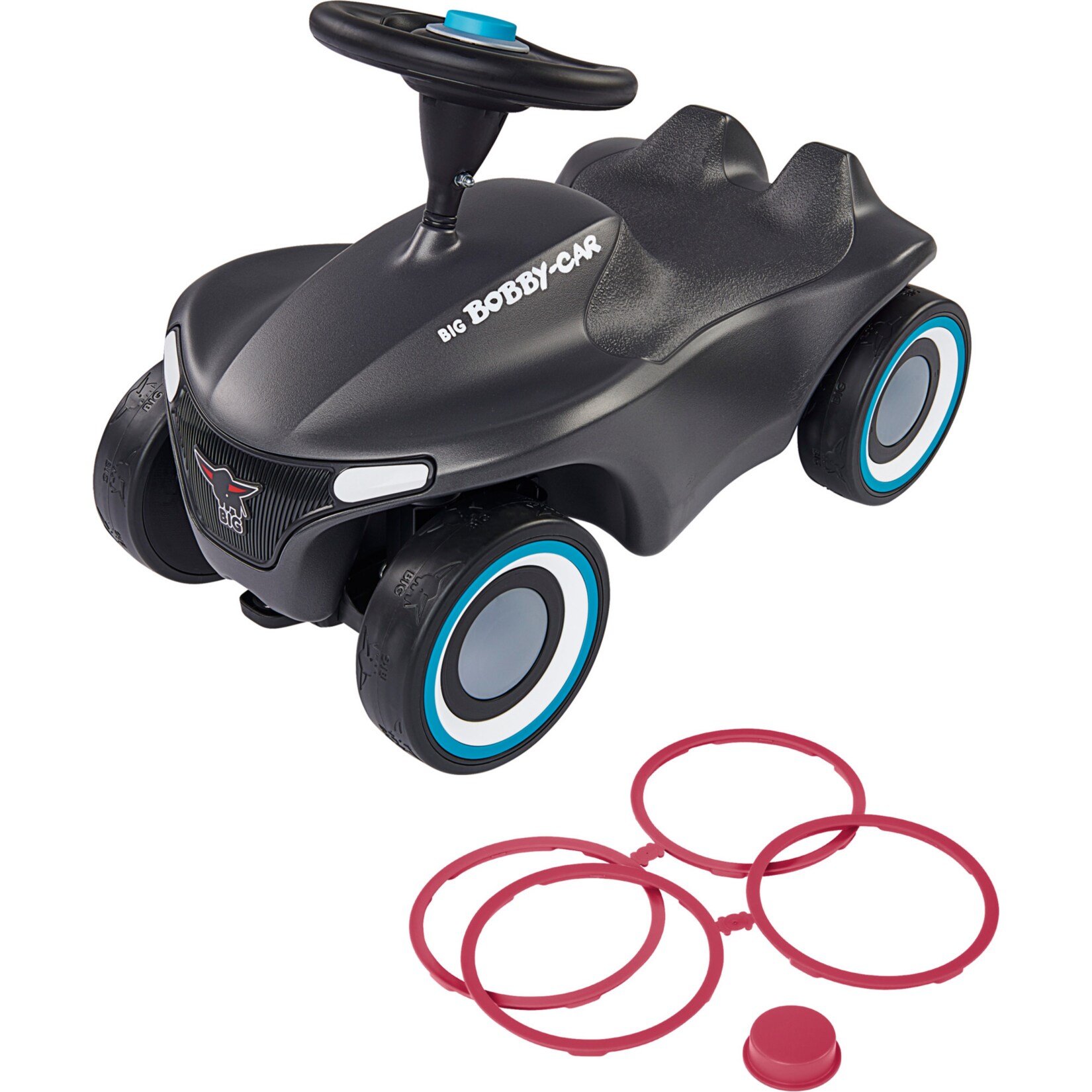 BIG Rutscher Bobby-Car-Neo Anthrazit - Bild 1
