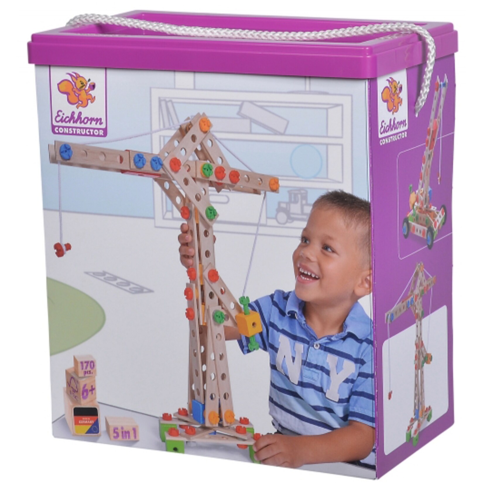 Eichhorn Baukasten Constructor, Kran