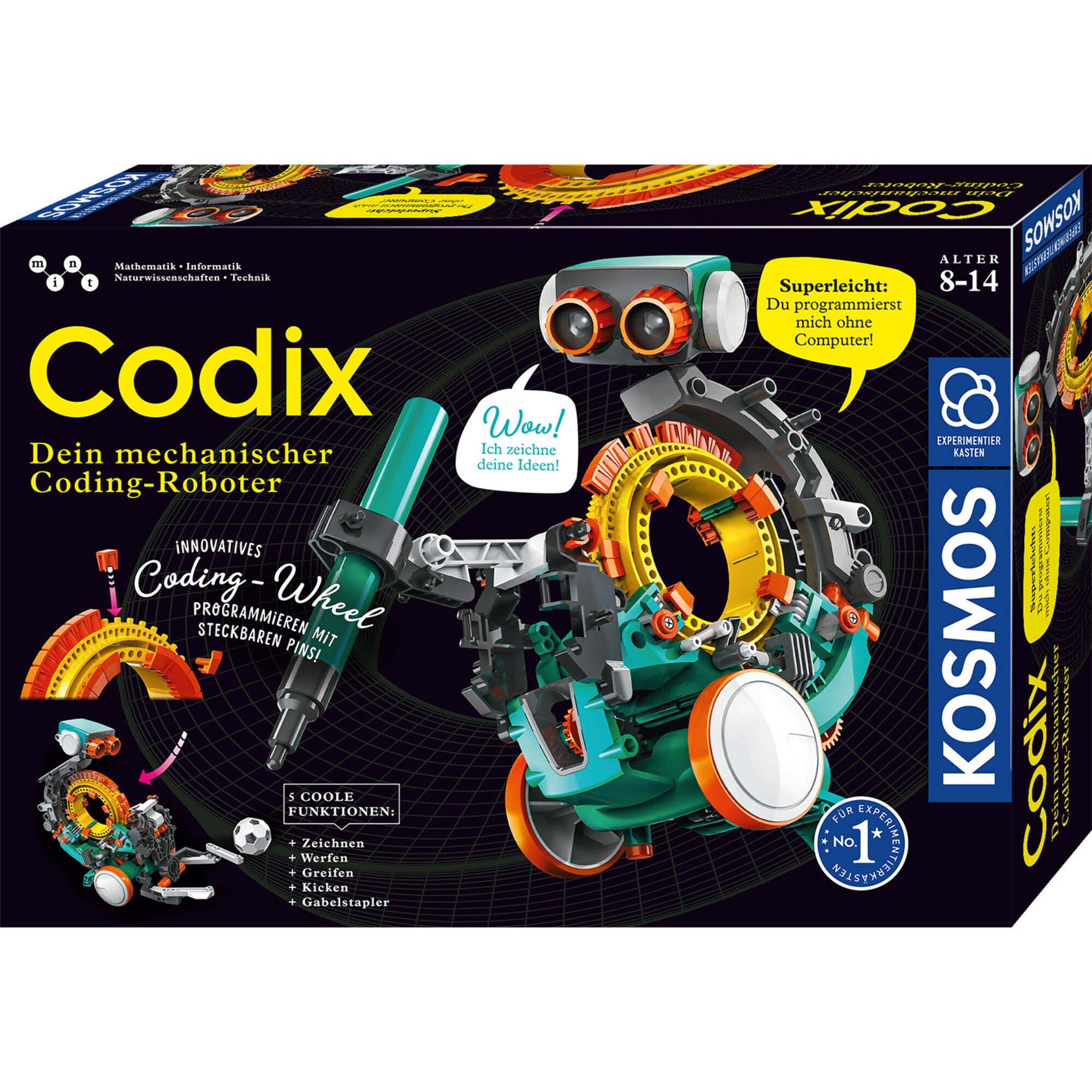 Kosmos Experimentierkasten Codix - Dein mechanischer Coding-Roboter - Bild 1