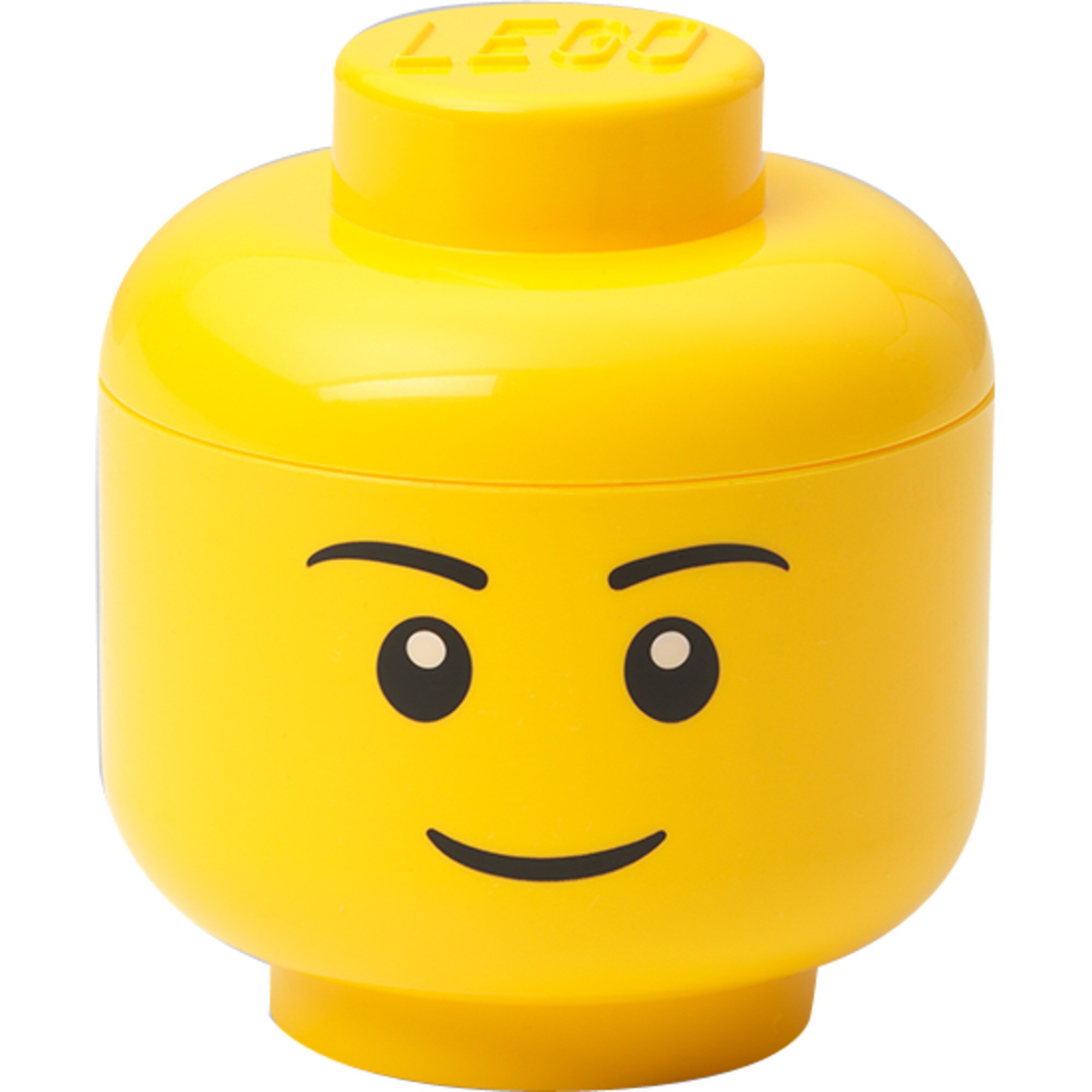 Room Copenhagen Aufbewahrungsbox LEGO Storage Head "Boy", mini - Bild 1