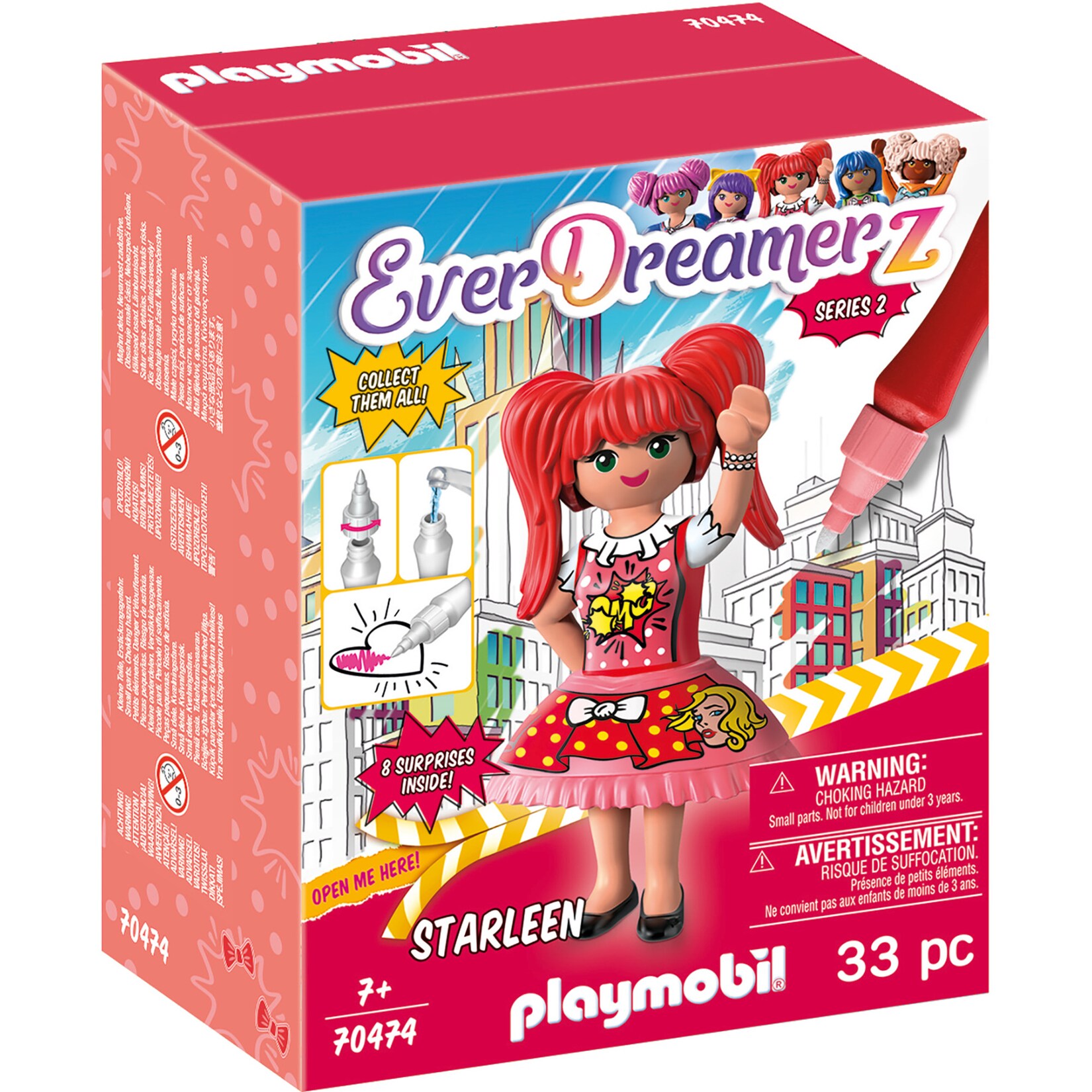 PLAYMOBIL Konstruktionsspielzeug EverDreamerz Starleen – Comic World | 04008789704740