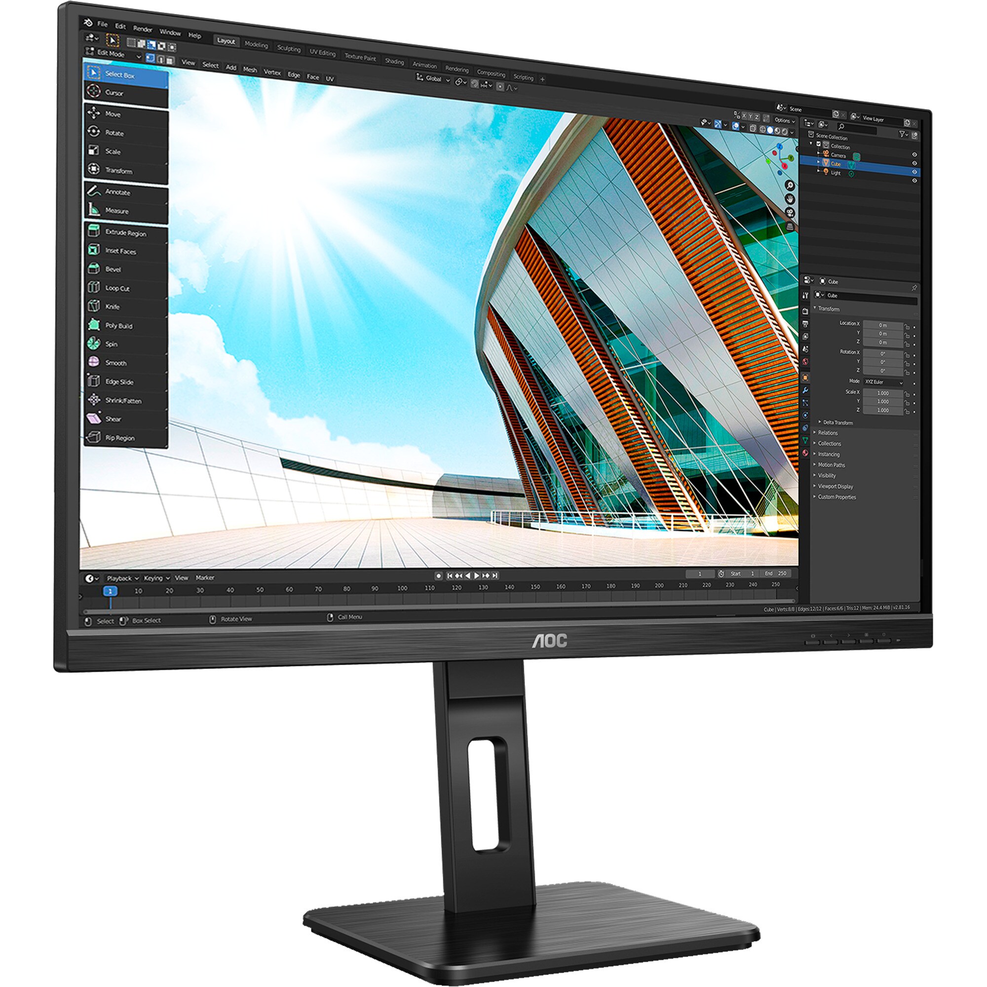 AOC LED-Monitor 27P2Q - Bild 1