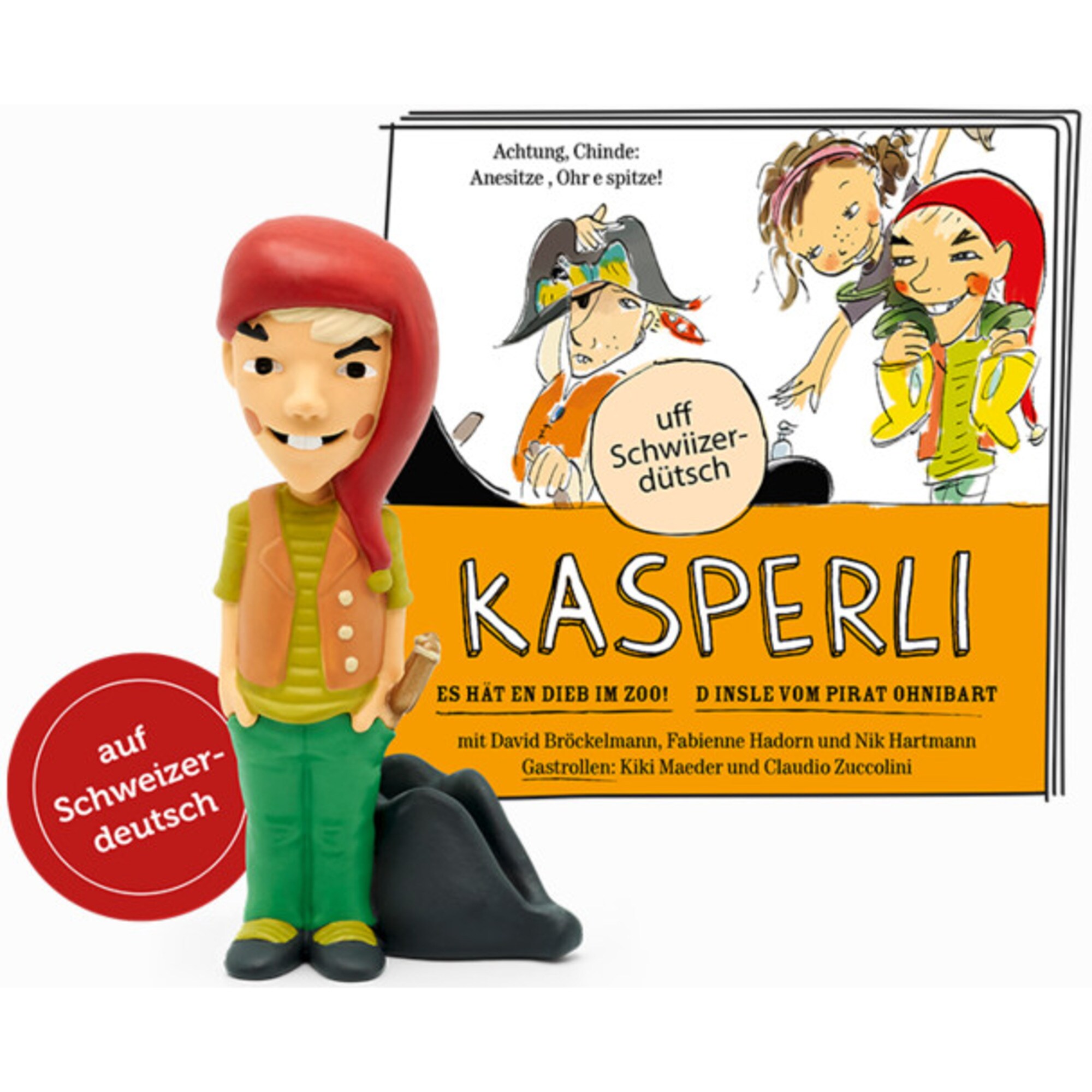 Tonies Spielfigur Kasperli - Es h&auml;t en Dieb im Zoo! / D Insle vom Pirat Ohnibart - Bild 1