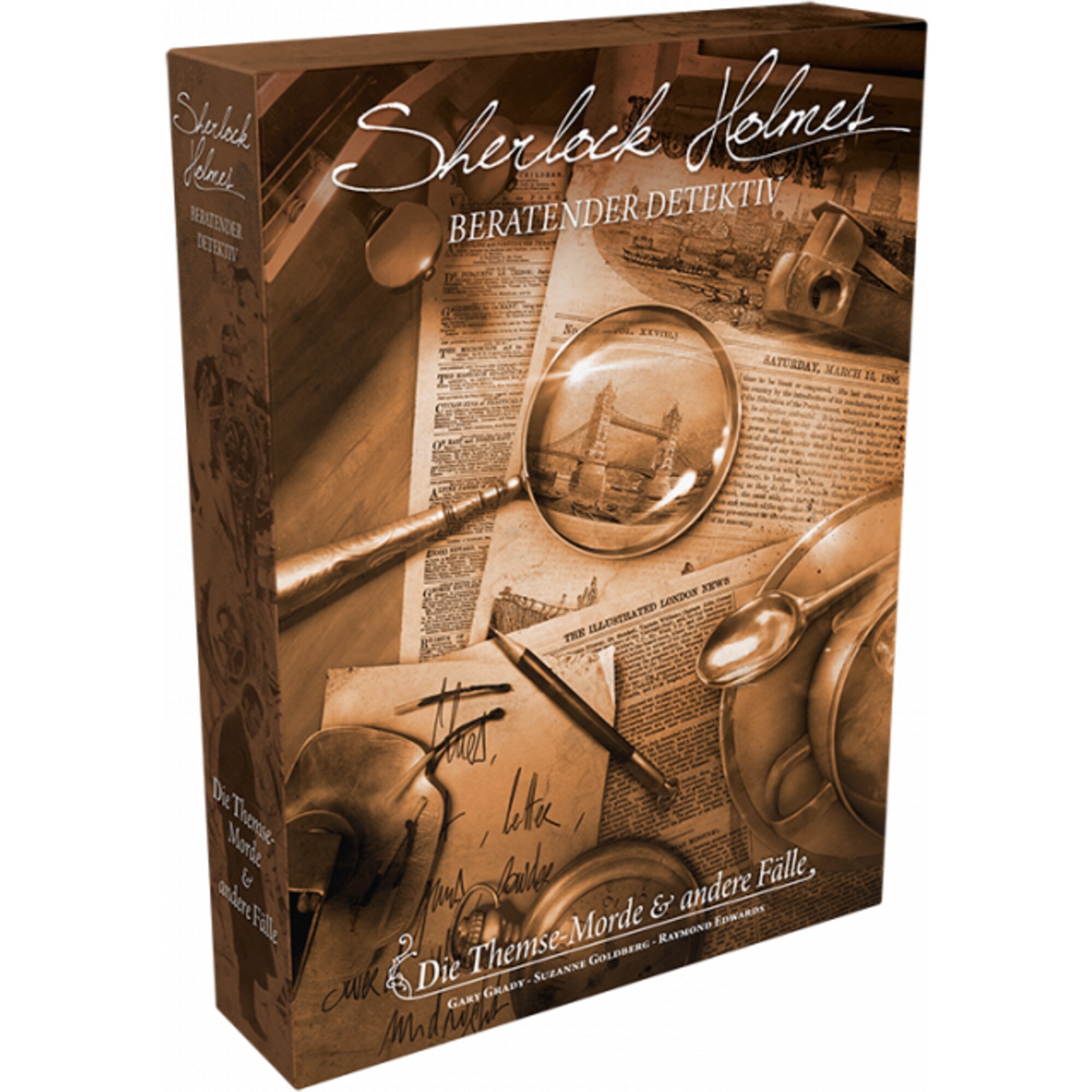 Asmodee Brettspiel Sherlock Holmes Beratender Detektiv: Die Themse-Morde & andere F&auml;lle - Bild 1
