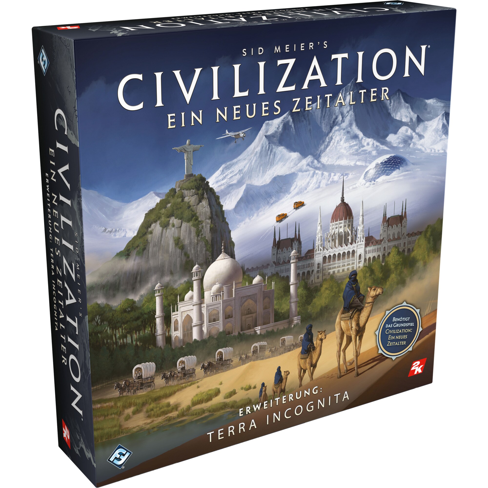 Asmodee Brettspiel Civilization: Ein neues Zeitalter - Terra Incognita - Bild 1