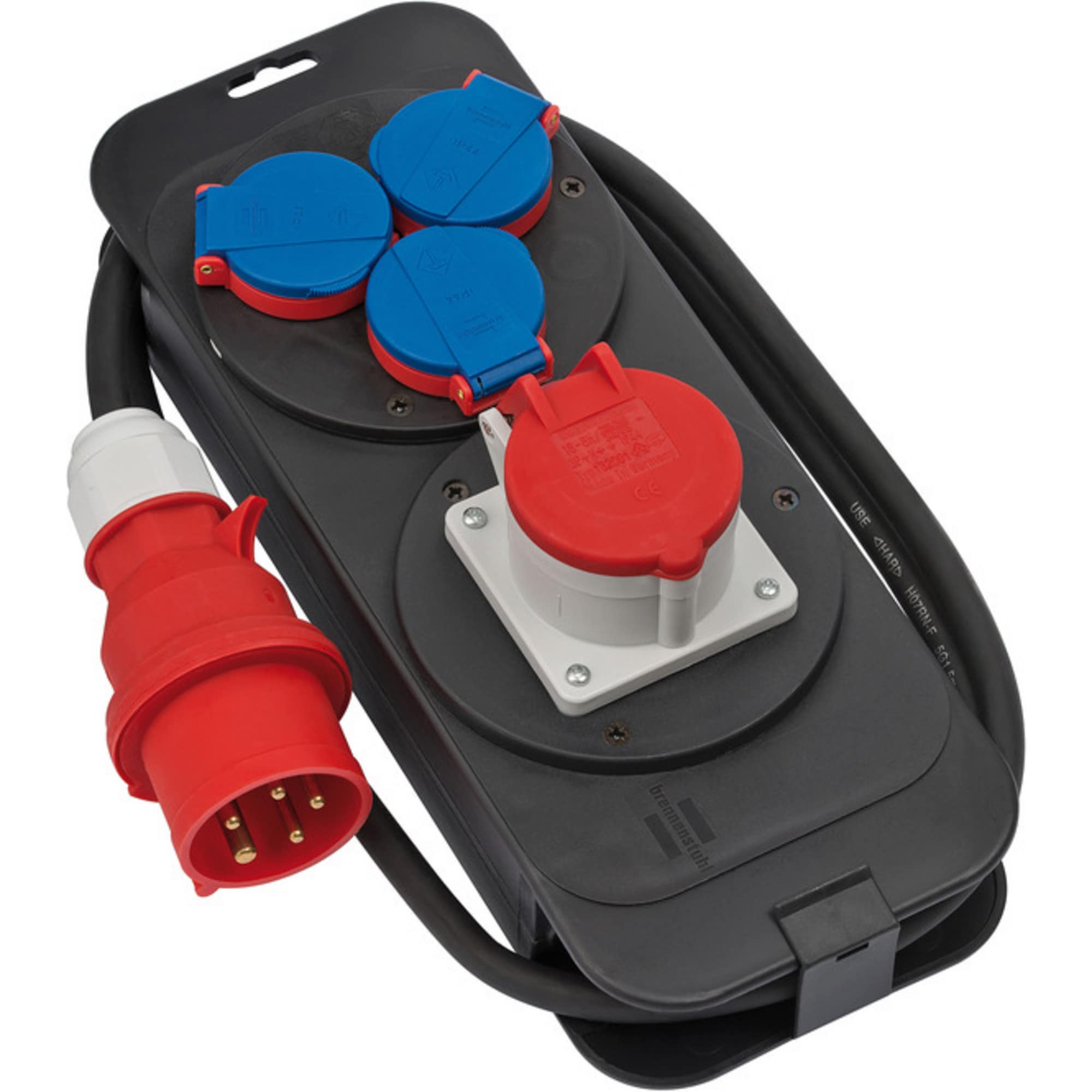 Brennenstuhl Verteiler Baustromverteiler 16A / IP44, 4-fach - Bild 1