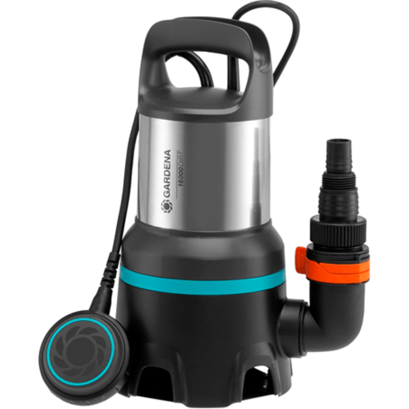 GARDENA Tauch- / Druckpumpe Schmutzwasser-Tauchpumpe 16000 | 04078500053303