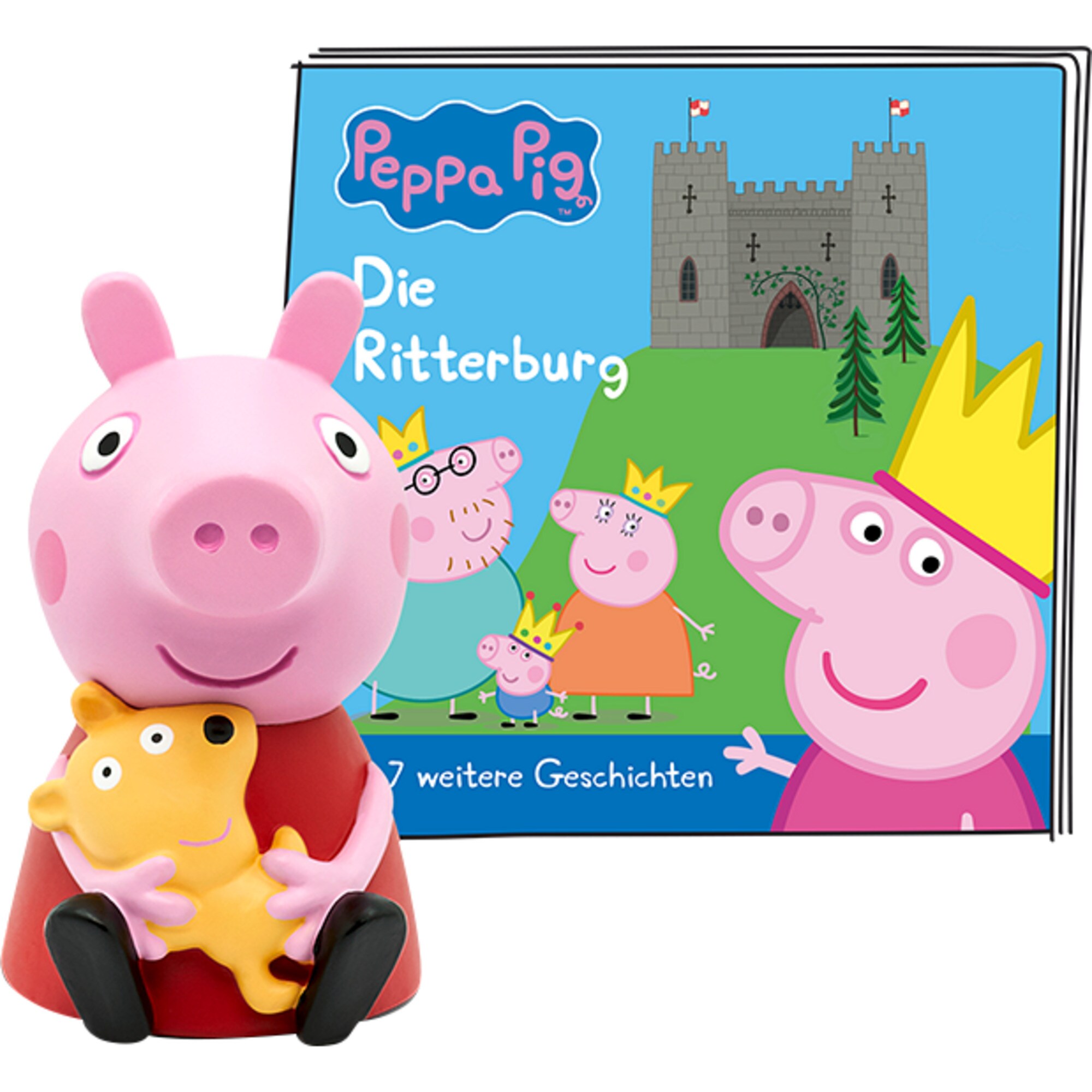 Tonies Spielfigur Peppa Wutz - Die Ritterburg und 7 weitere Geschichten - Bild 1