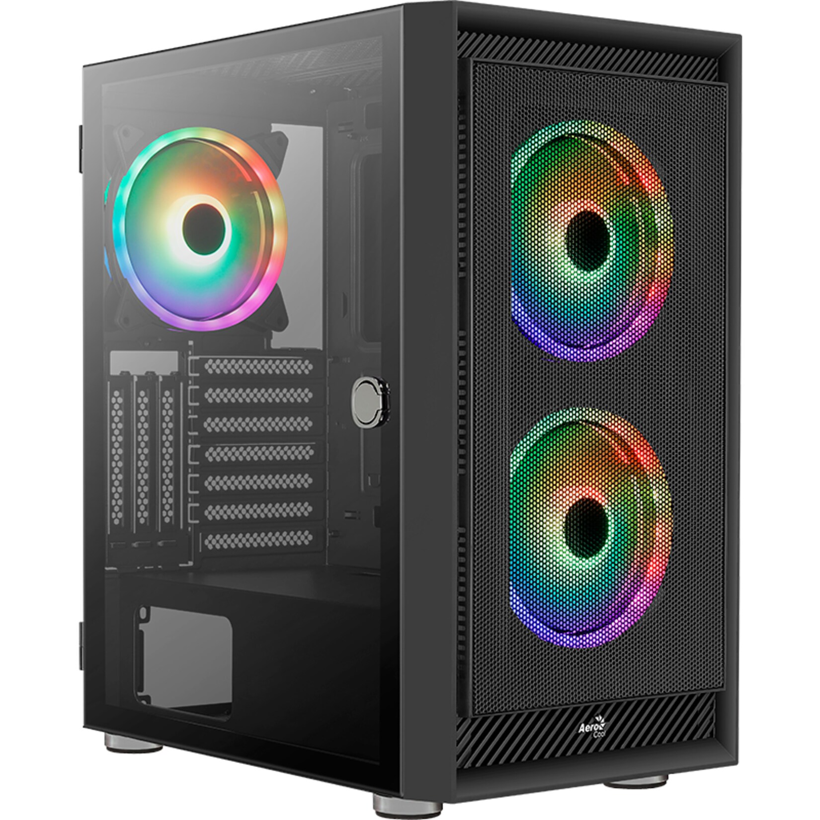 Aerocool Tower-Gehäuse Graphite-G-BK-v3 | 04710562759457