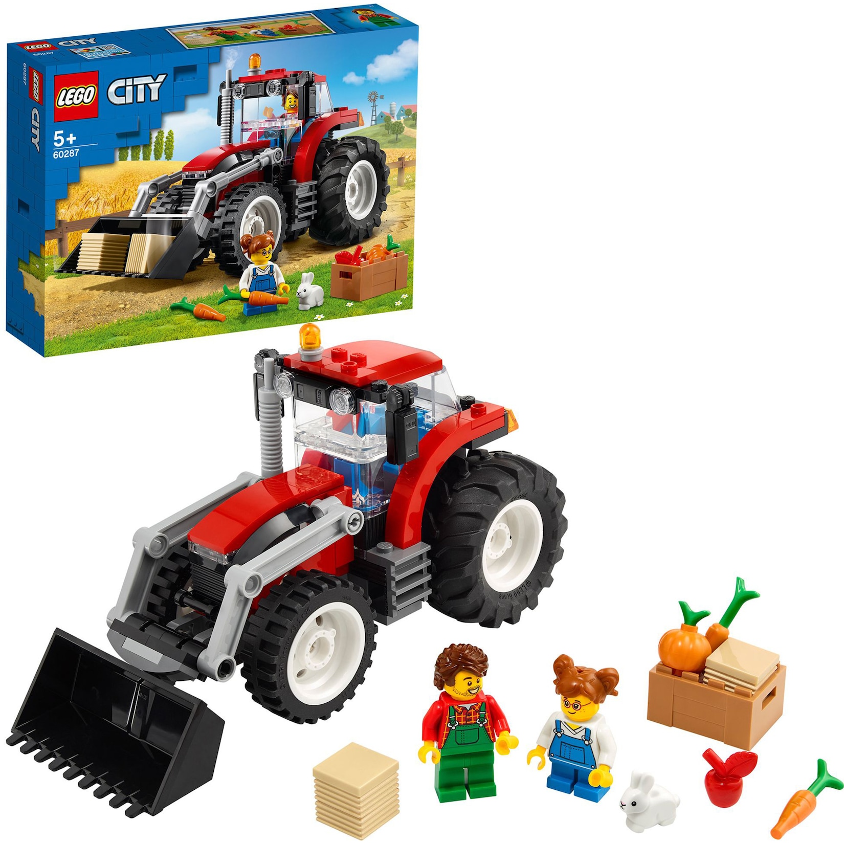 LEGO Konstruktionsspielzeug City Traktor
