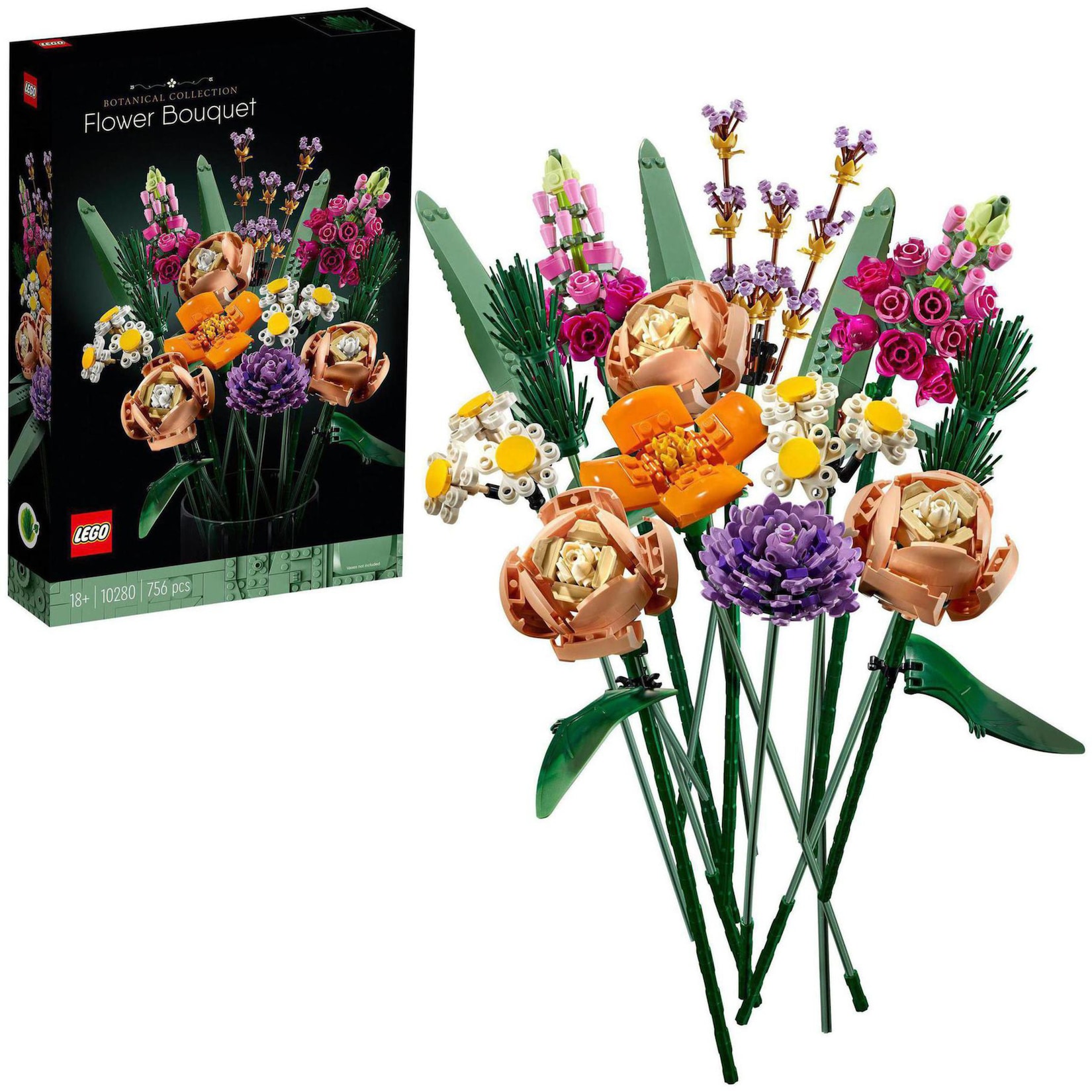 LEGO Konstruktionsspielzeug Botanical Collection Blumenstrauß