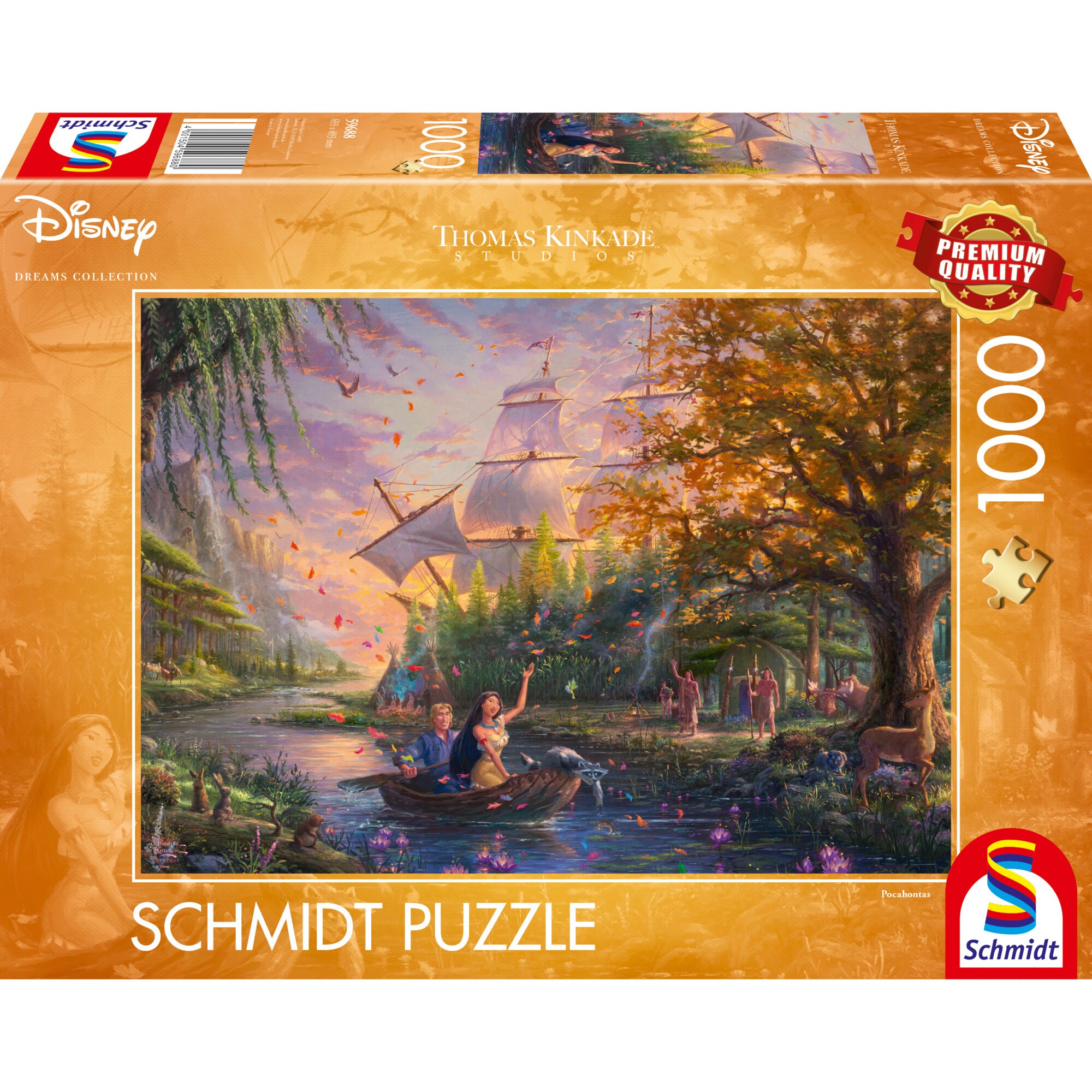 Schmidt Spiele Puzzle Puzzle Disney Pocahontas - Bild 1