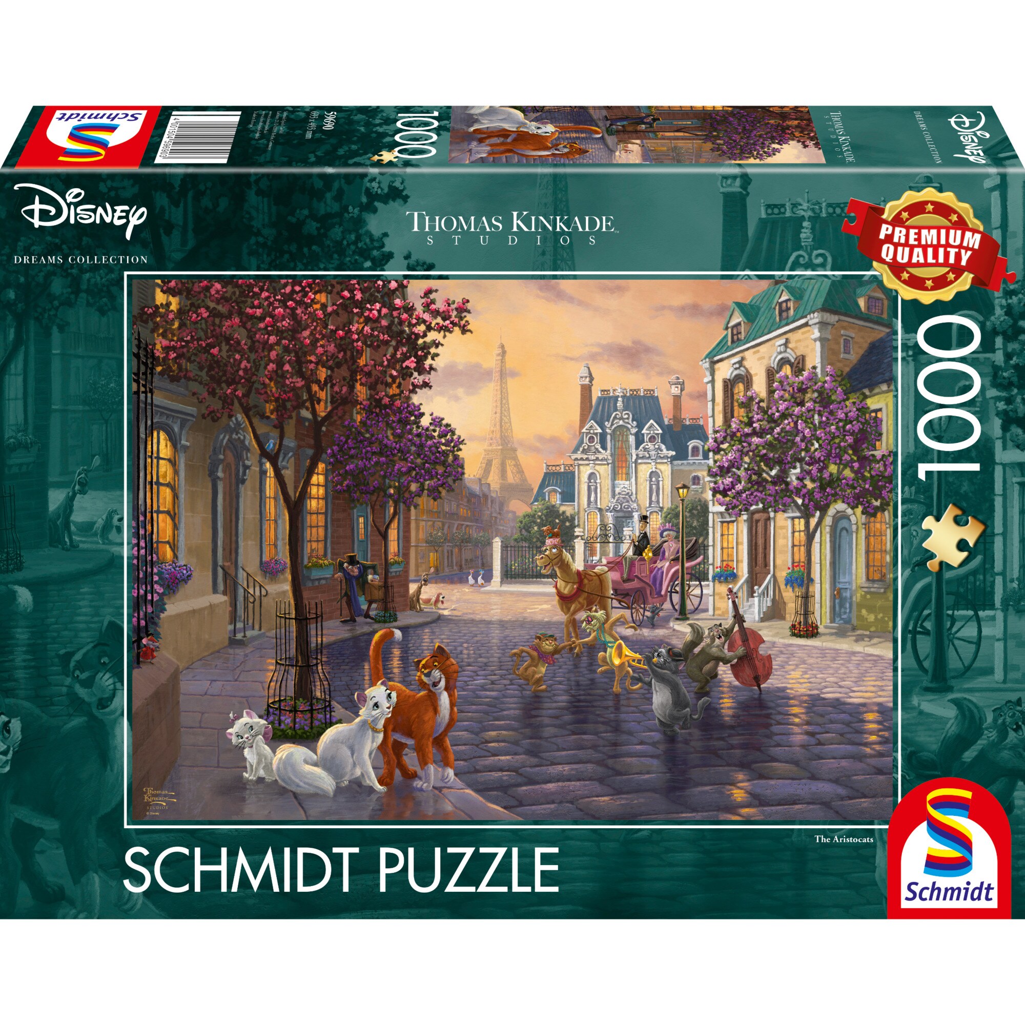 Schmidt Spiele Puzzle Puzzle Disney The Aristocats - Bild 1