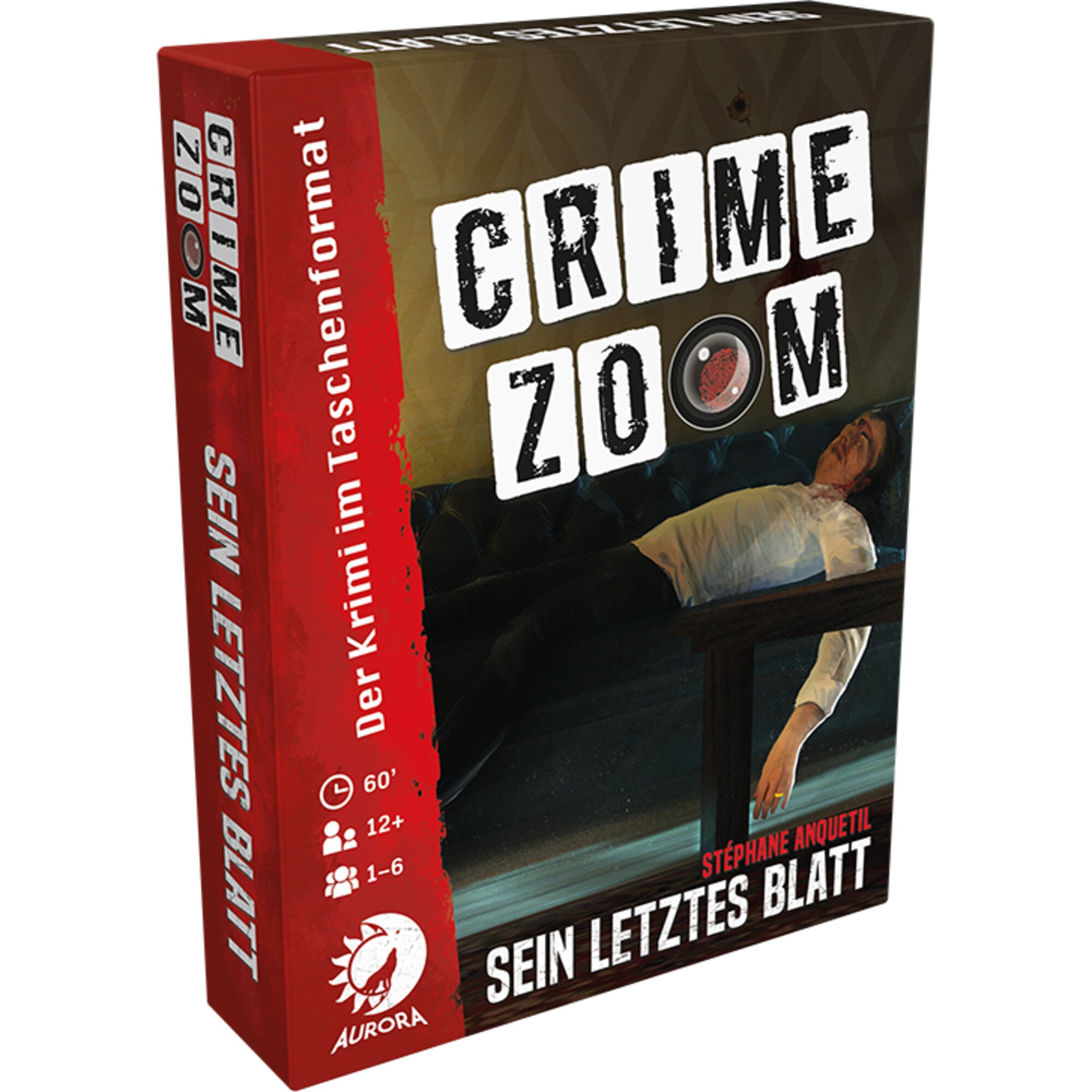 Asmodee Kartenspiel Crime Zoom Fall 1: Sein letztes Blatt - Bild 1