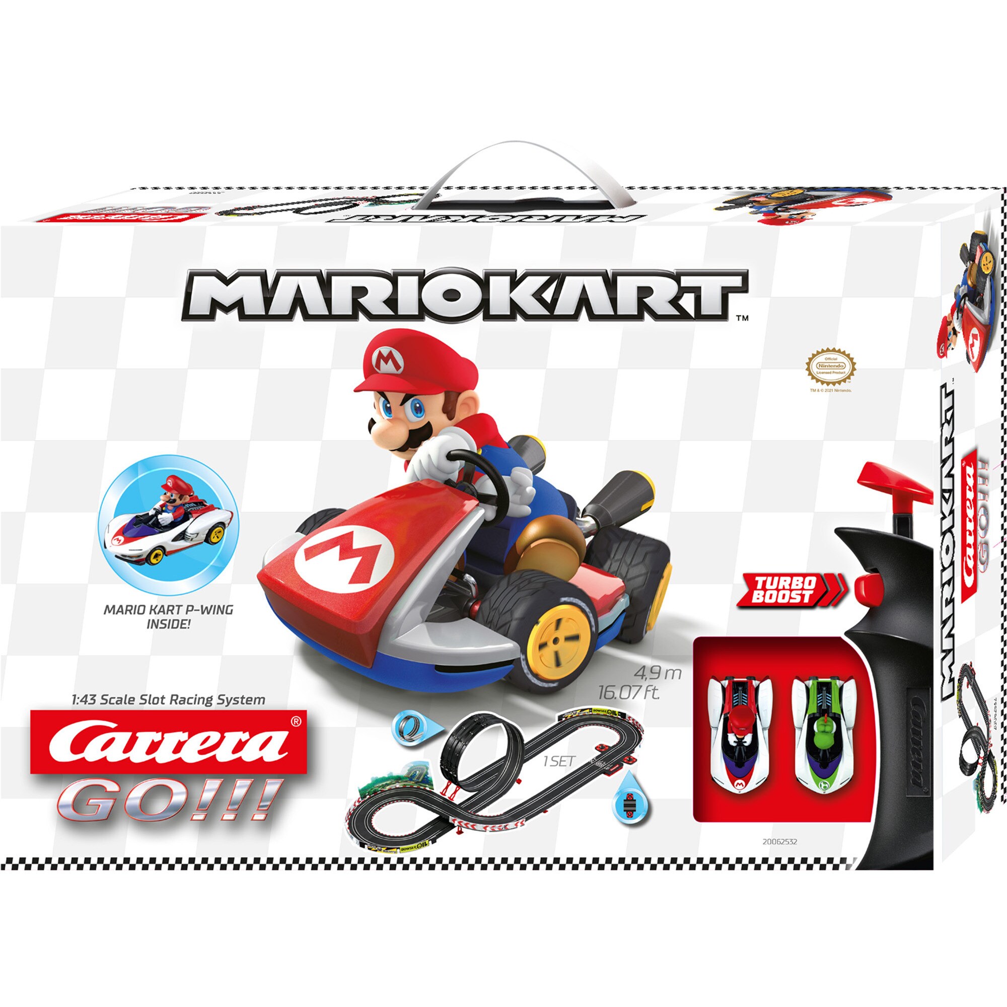 Carrera Rennbahn GO!!! Nintendo Mario Kart - P-Wing - Bild 1