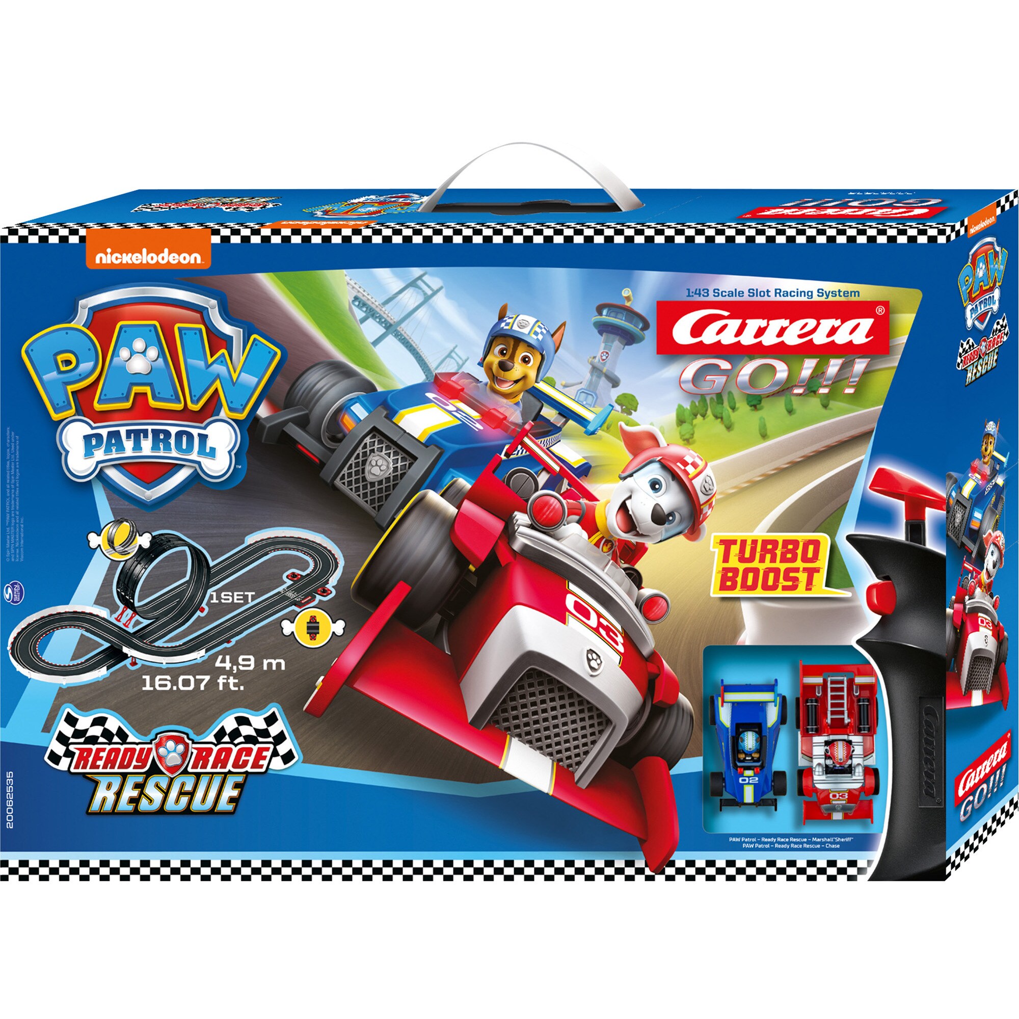 Carrera Rennbahn GO!!! PAW Patrol - Ready Race Rescue - Bild 1
