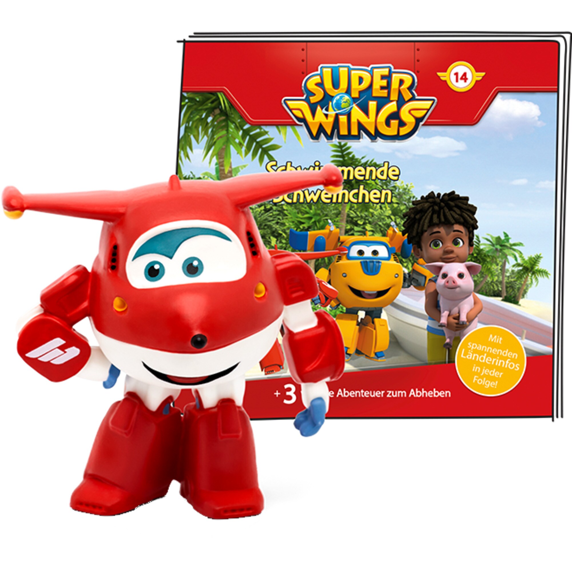 Tonies Spielfigur Super Wings - Schwimmende Schweinchen - Bild 1