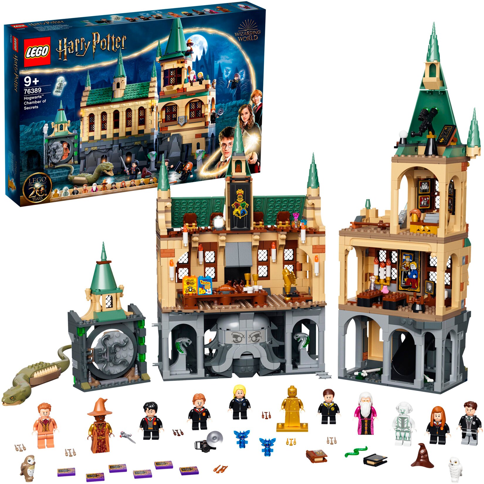 LEGO Konstruktionsspielzeug Harry Potter Hogwarts Kammer des Schreckens