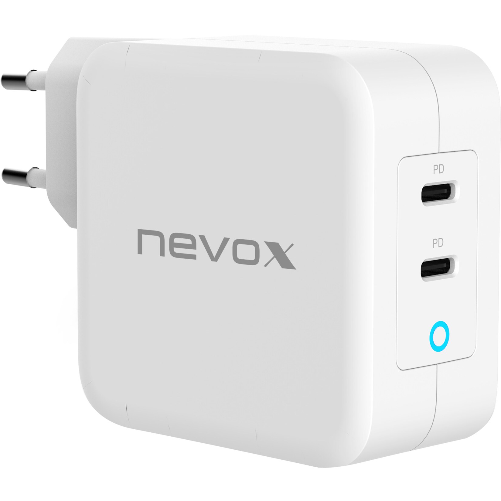 Nevox Ladegerät 100W DUAL USB-C Power Delivery | 04250686409185