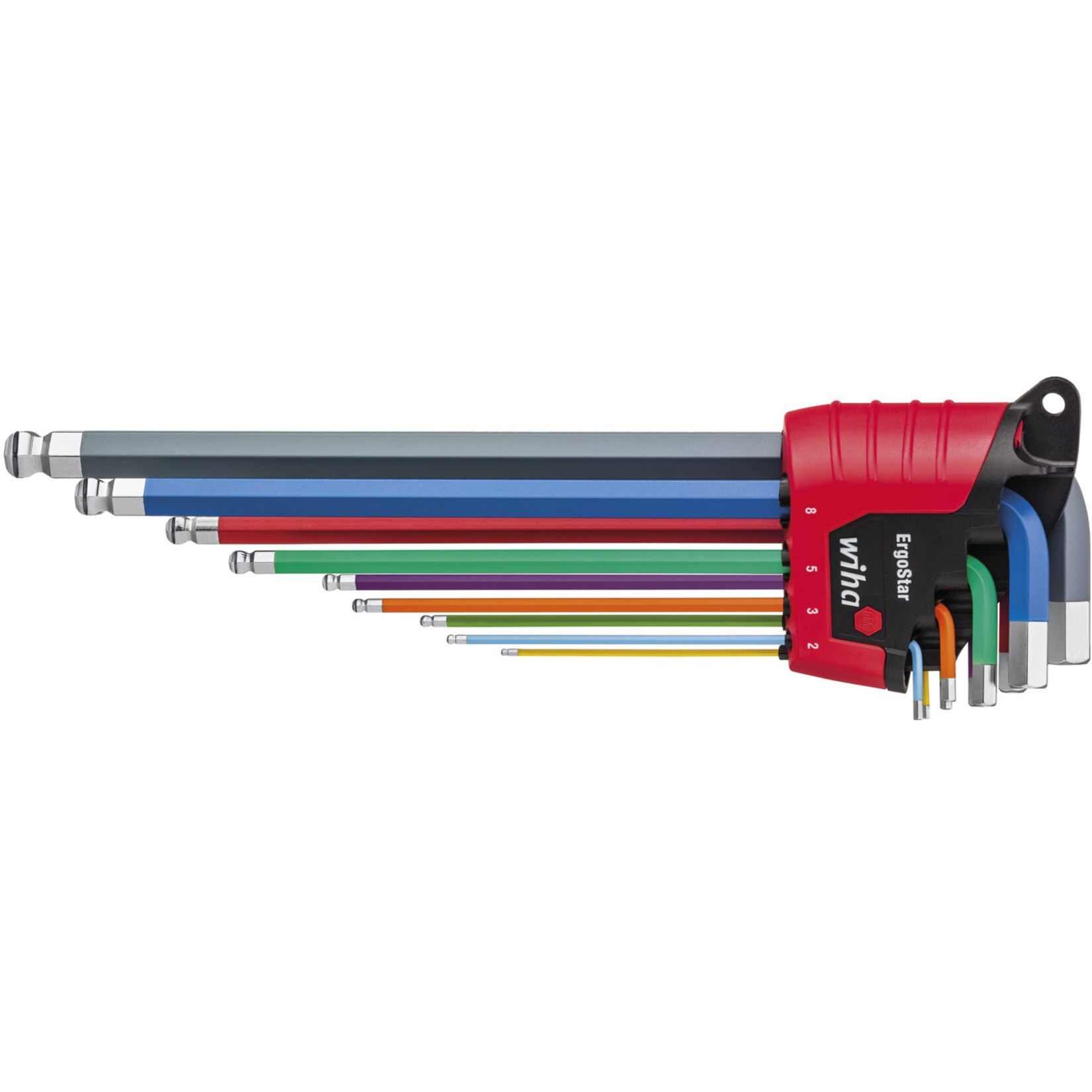 Wiha Schraubendreher Stiftschlüssel-Set im ErgoStar Halter | 04010995419790