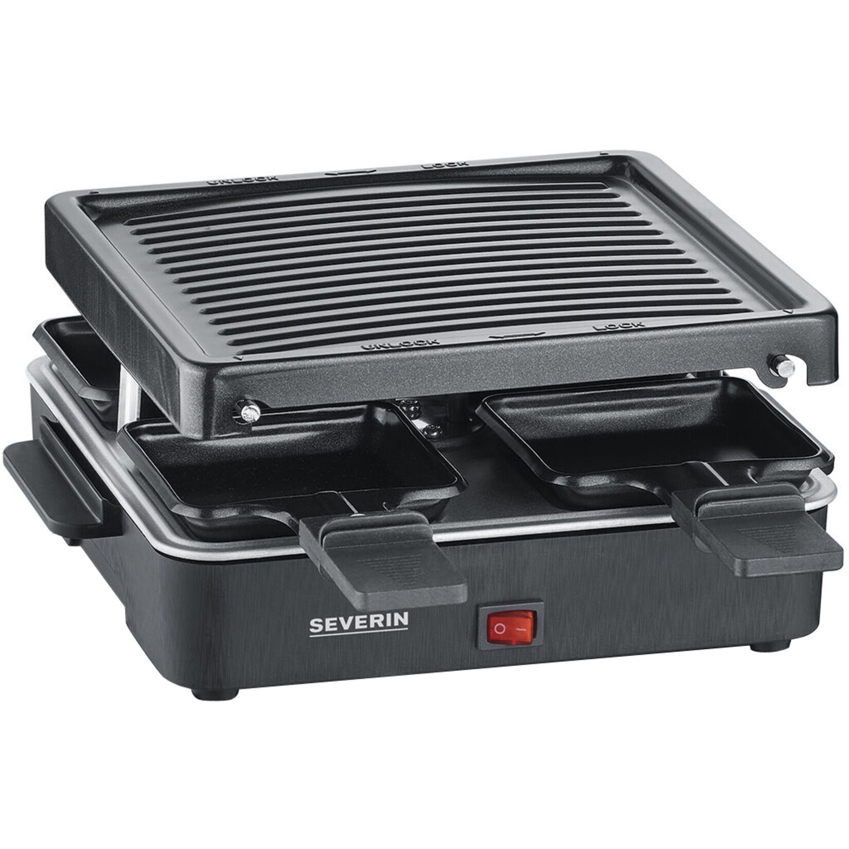 Severin Raclette Mini Raclette-Grill RG 2370 | 04008146036804