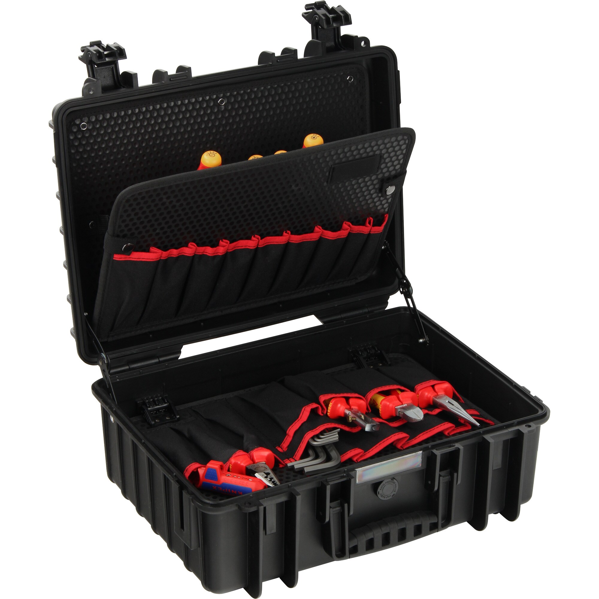 Knipex Werkzeug-Set Werkzeugkoffer "Robust23 Start" Elektro, 24-teilig - Bild 1