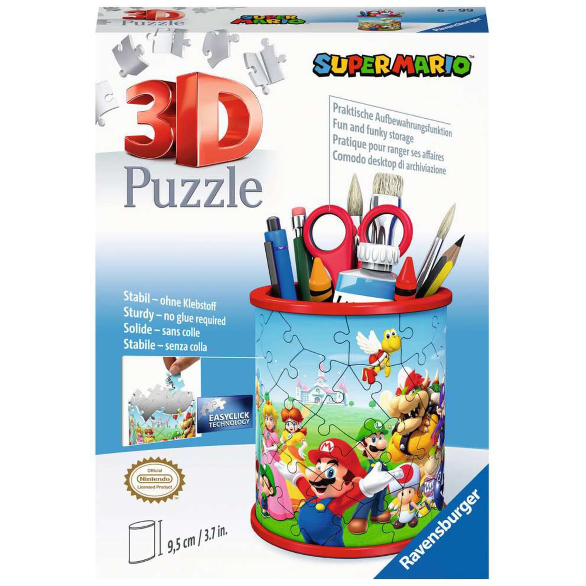 Ravensburger Puzzle 3D Puzzle Utensilo Super Mario - Bild 1