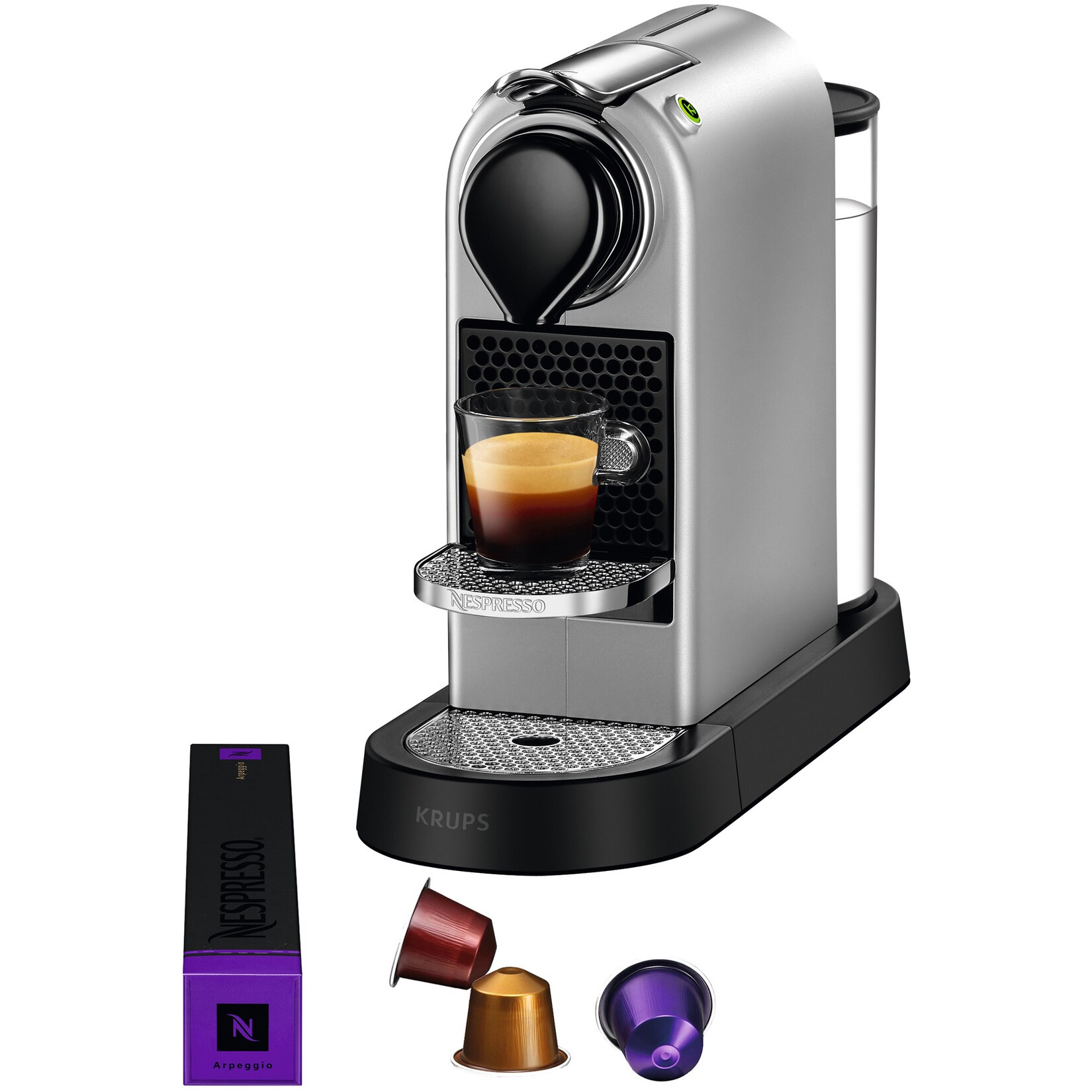 Krups Kapselmaschine Nespresso CitiZ XN741B | 03016661155291