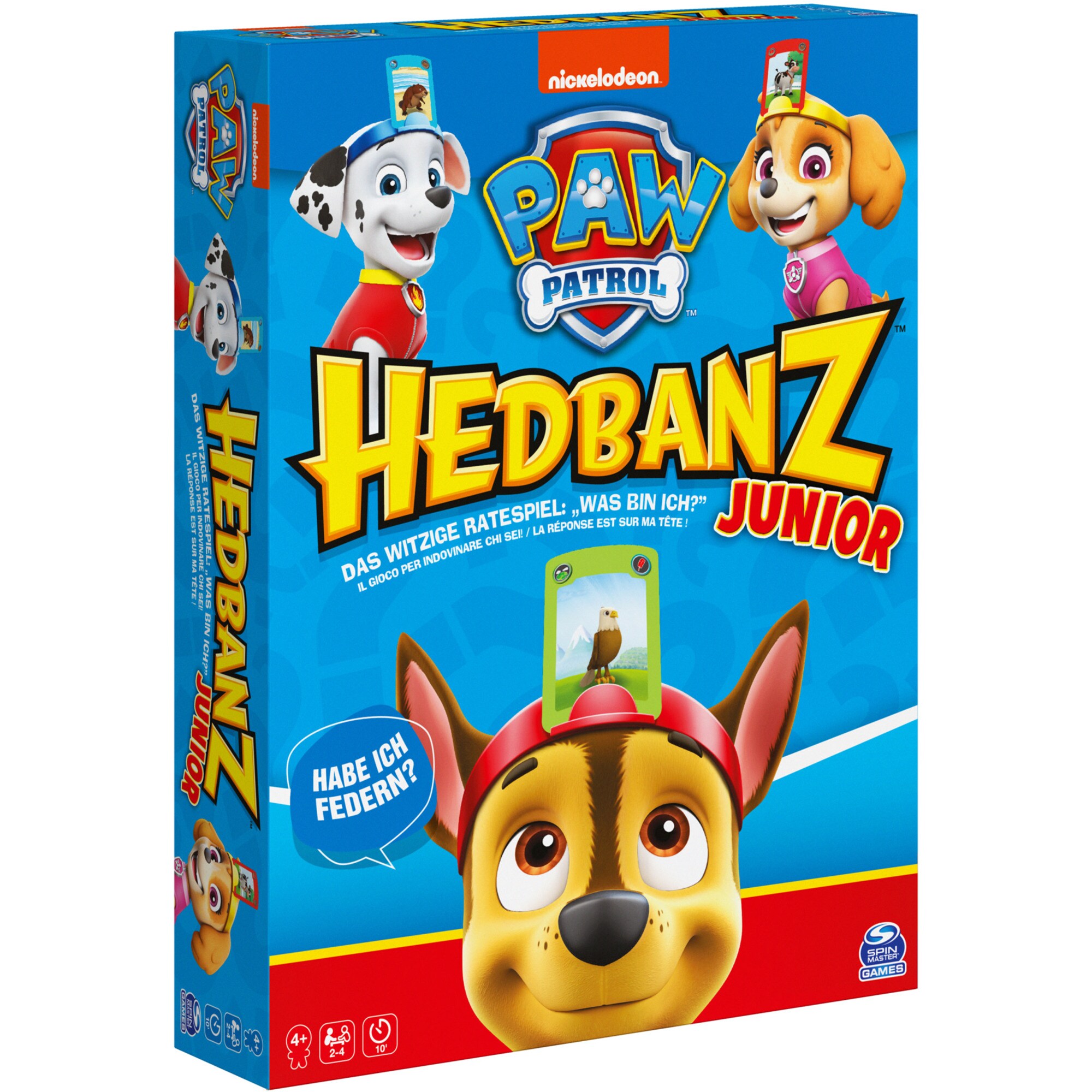 Spin Master Quizspiel Hedbanz Junior - Paw Patrol - Bild 1