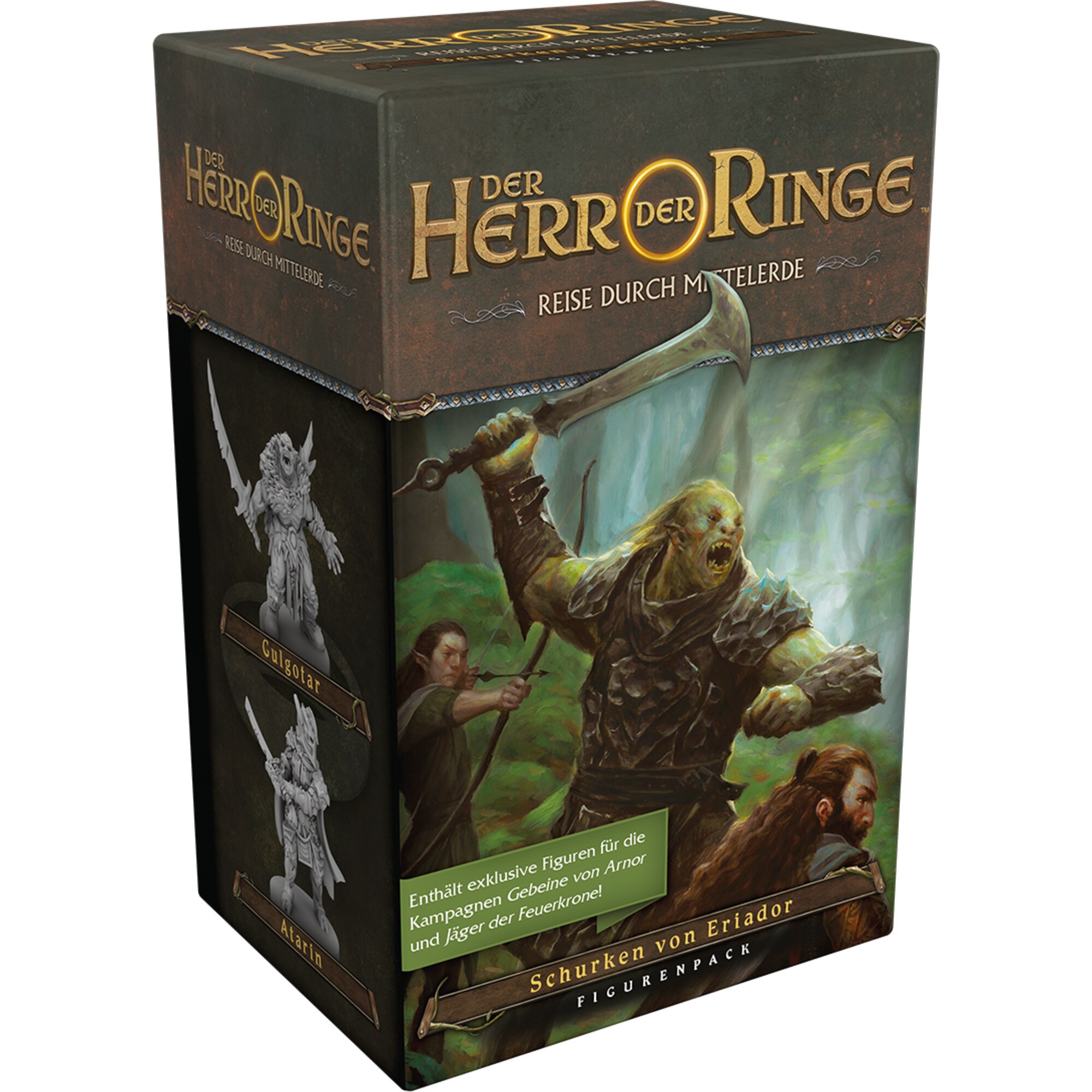 Asmodee Brettspiel Der Herr der Ringe: Reise durch Mittelerde - Schurken von Eriador - Bild 1