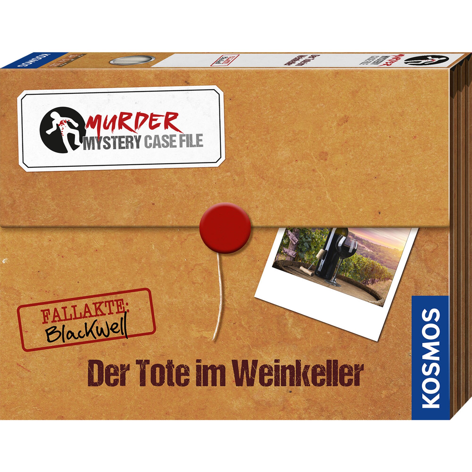Kosmos Partyspiel Murder Mystery Case File - Der Tote im Weinkeller - Bild 1