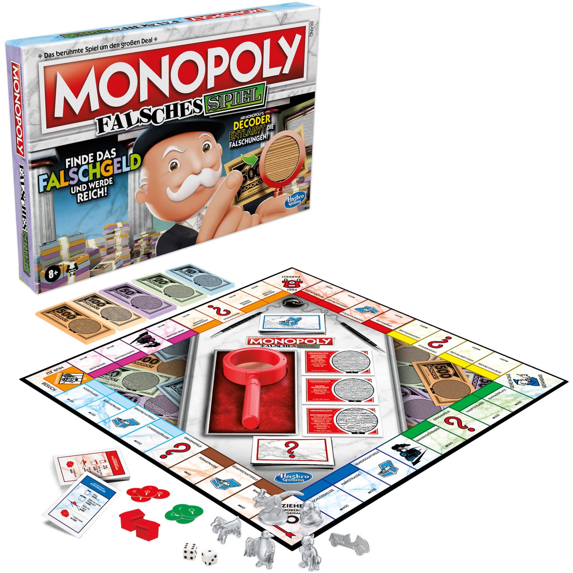 Hasbro Brettspiel Monopoly falsches Spiel - Bild 1