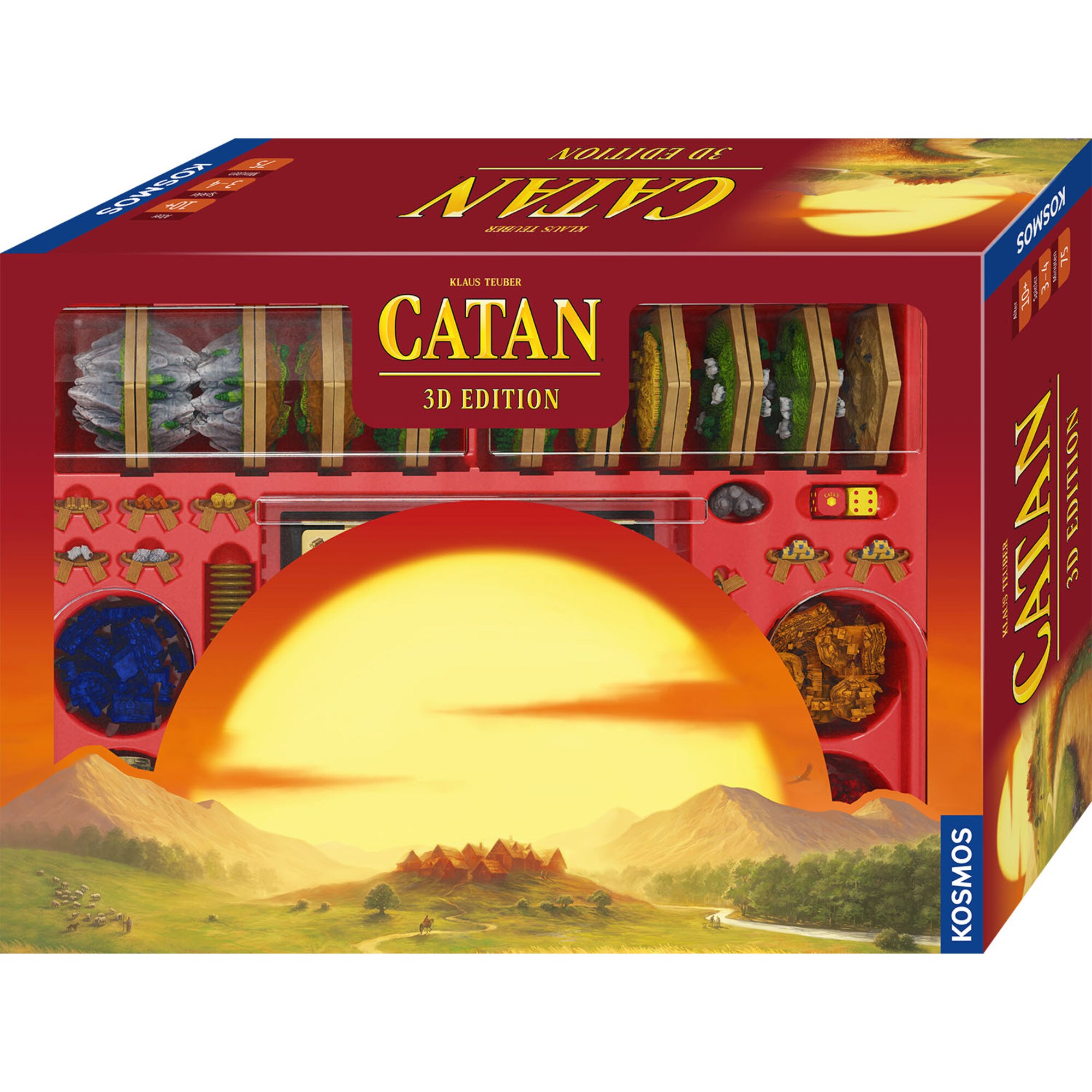 Kosmos Brettspiel CATAN - 3D Edition - Bild 1