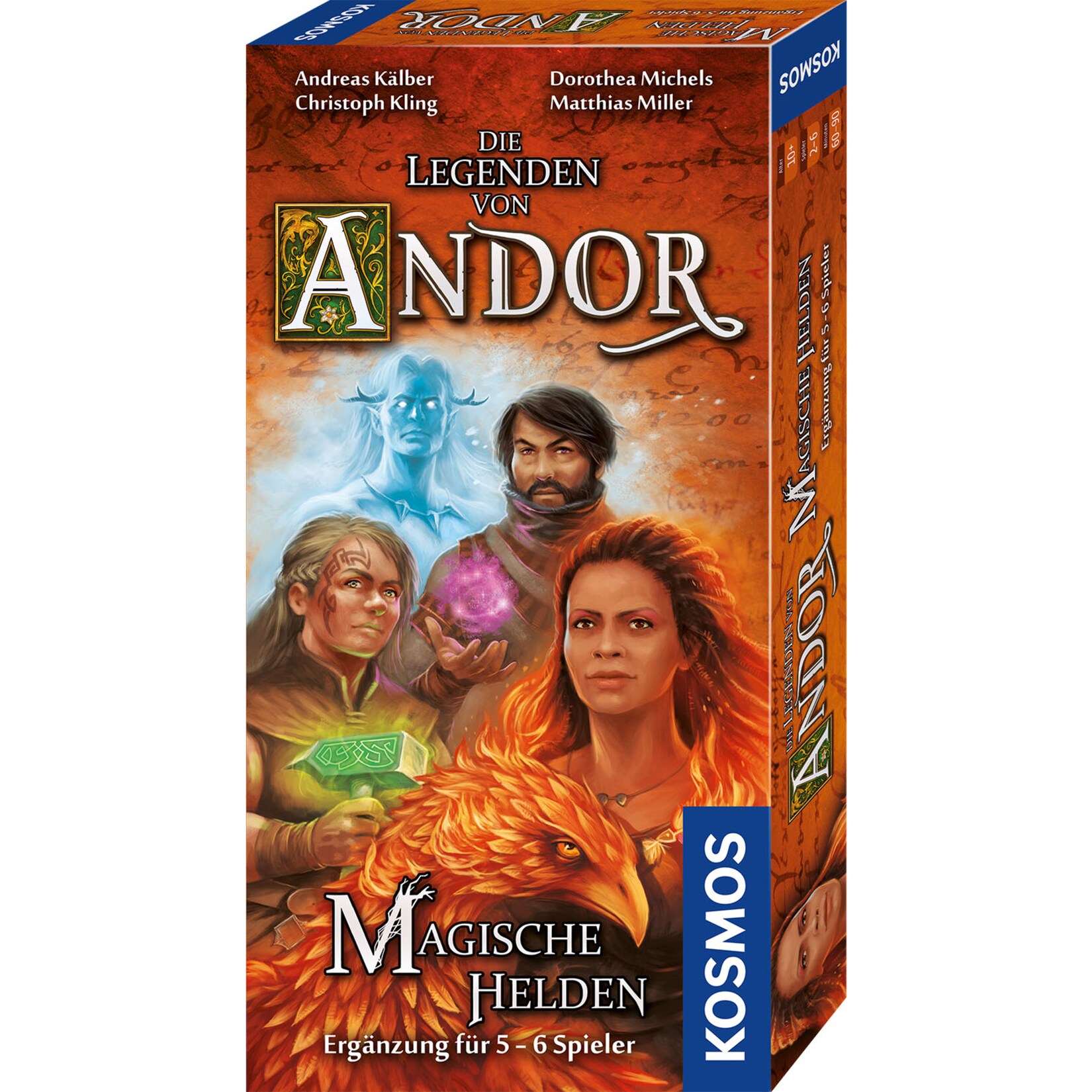 Kosmos Brettspiel Die Legenden von Andor - Magische Helden