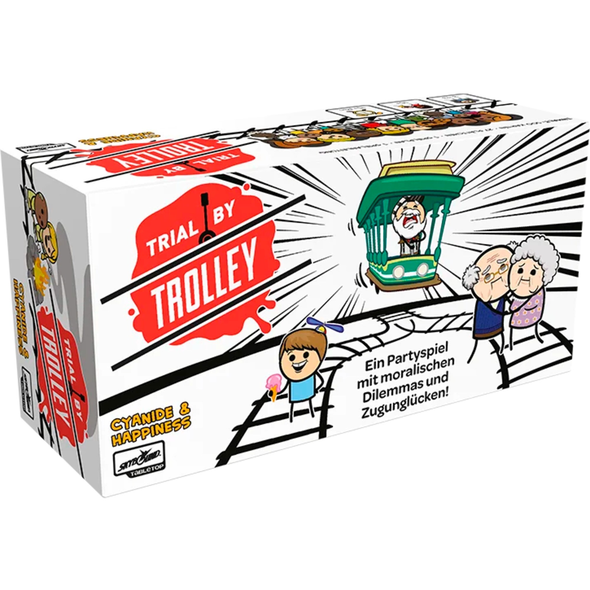 Asmodee Partyspiel Trial by Trolley - Bild 1