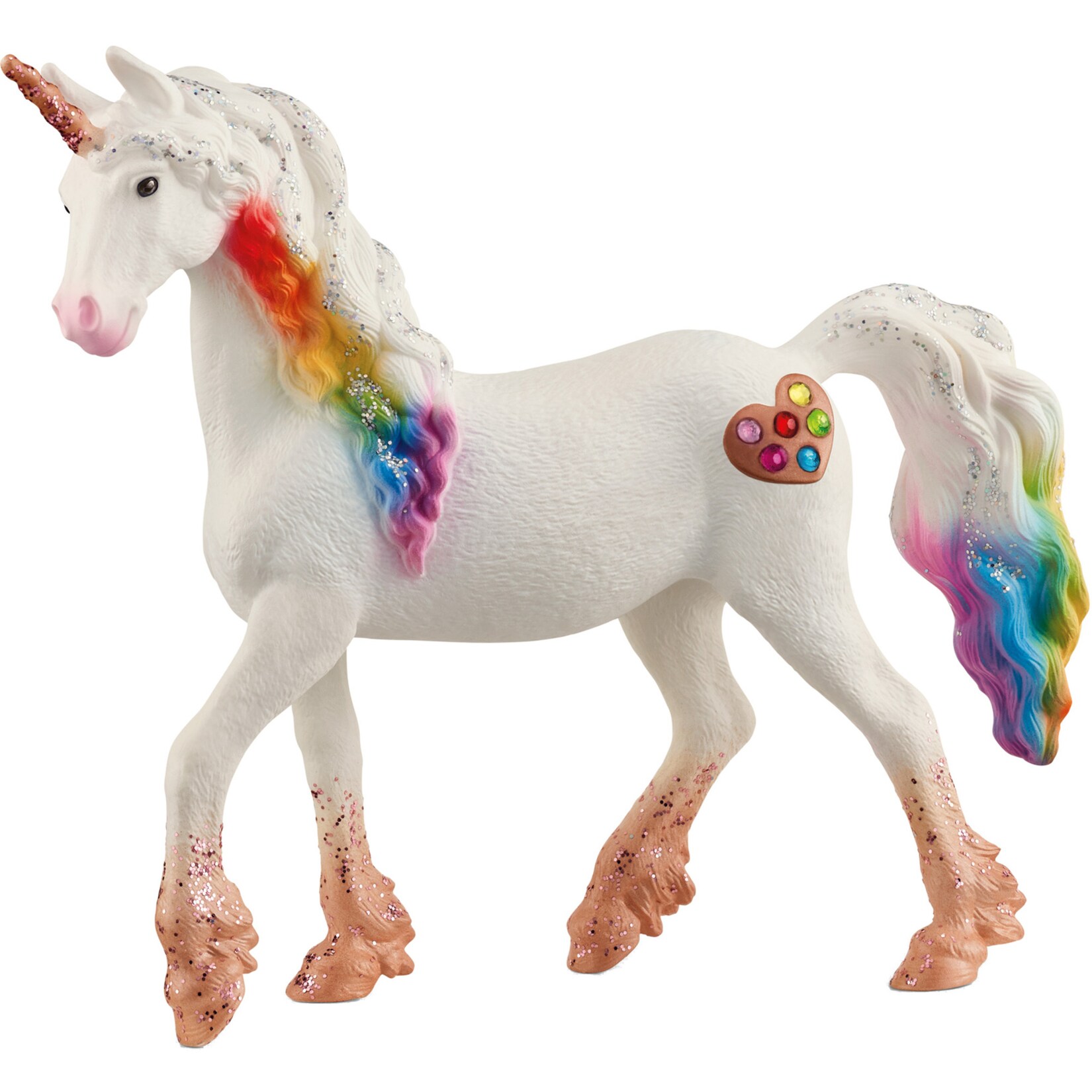 Schleich Spielfigur Bayala Regenbogeneinhorn Stute | 04059433462189
