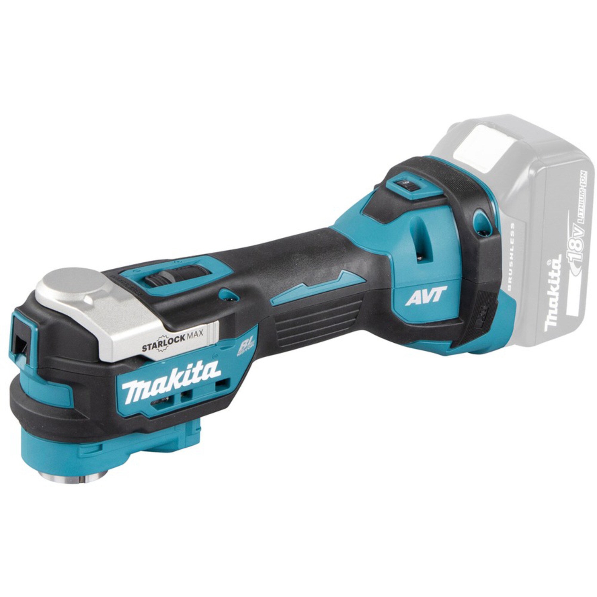 Makita Multifunktions-Werkzeug Akku-Multifunktions-Werkzeug DTM52Z, 18Volt - Bild 1