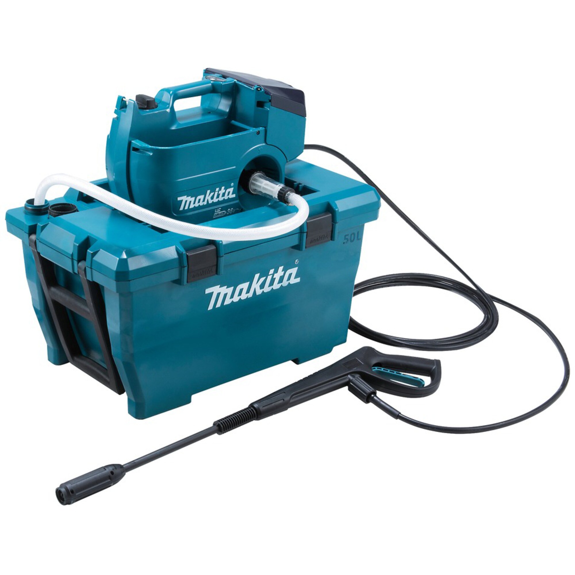 Makita Hochdruckreiniger Akku-Hochdruckreiniger DHW080ZK, 36Volt (2x18V) - Bild 1