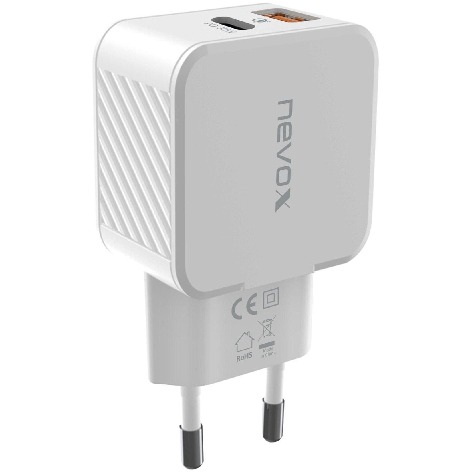 Nevox Ladegerät USB PD TYPE C + QC3.0 / PPS | 04250686410099