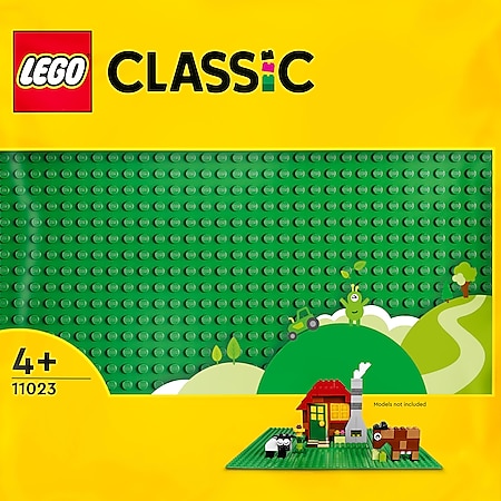 LEGO Konstruktionsspielzeug Classic Grüne Bauplatte - Bild 1