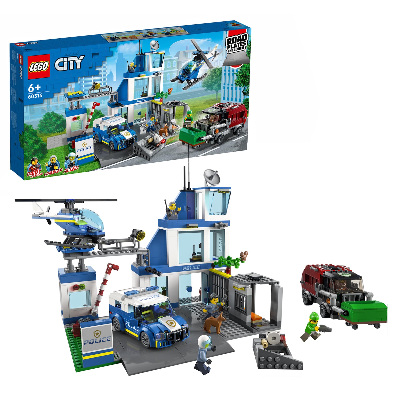 LEGO Konstruktionsspielzeug City Polizeistation