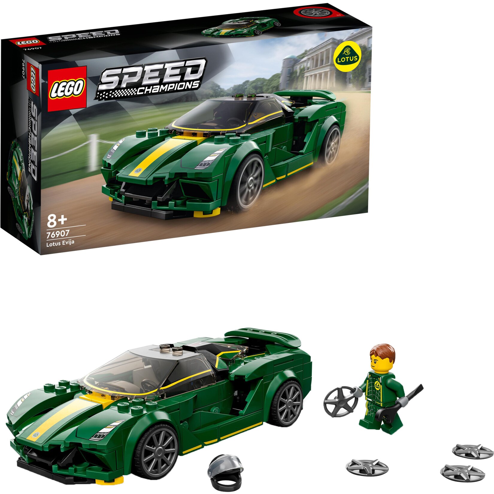 LEGO Konstruktionsspielzeug Speed Champions Lotus Evija